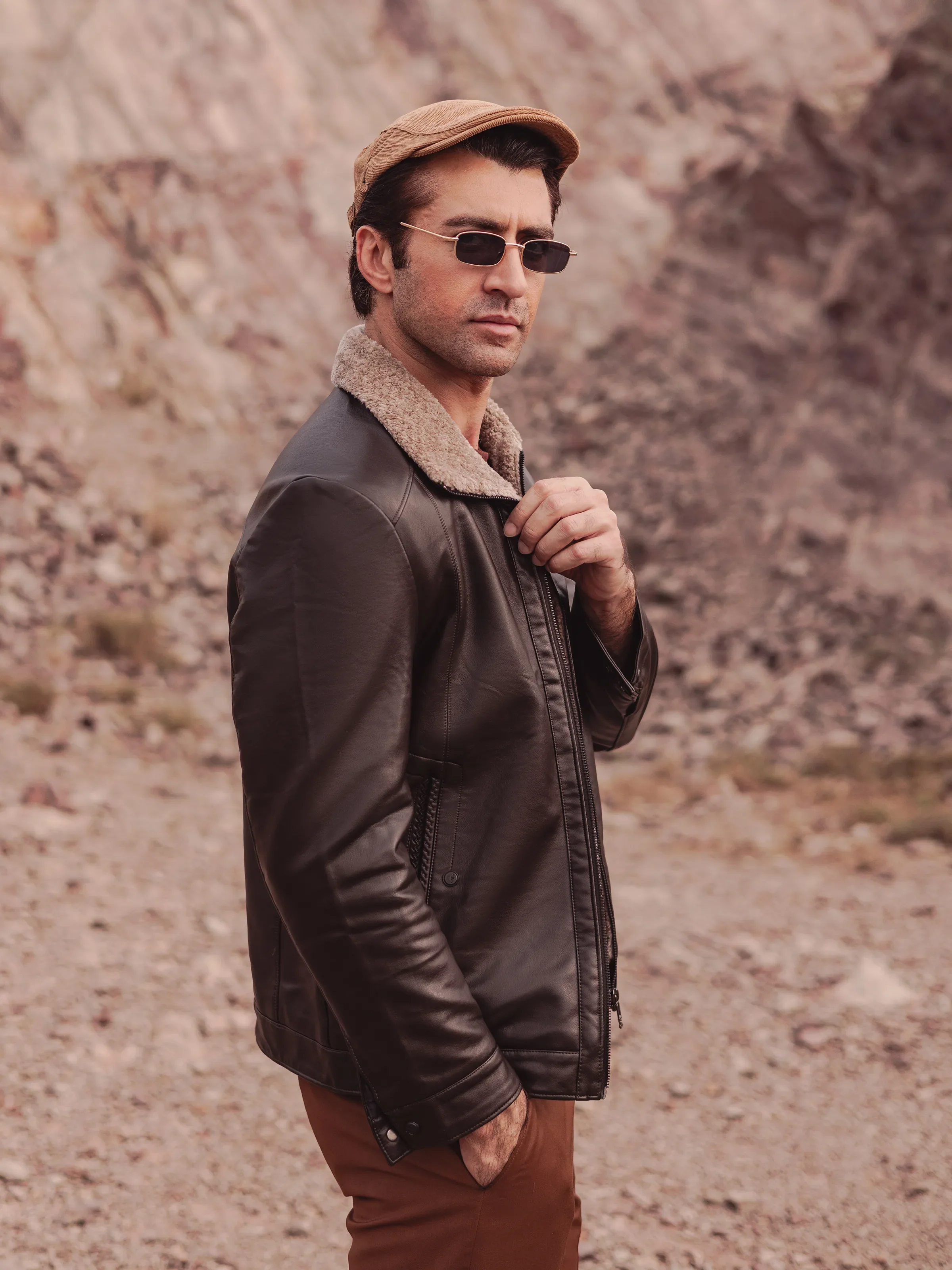 Men's Dark Brown Jacket - EMTJ24-023 - Image 3