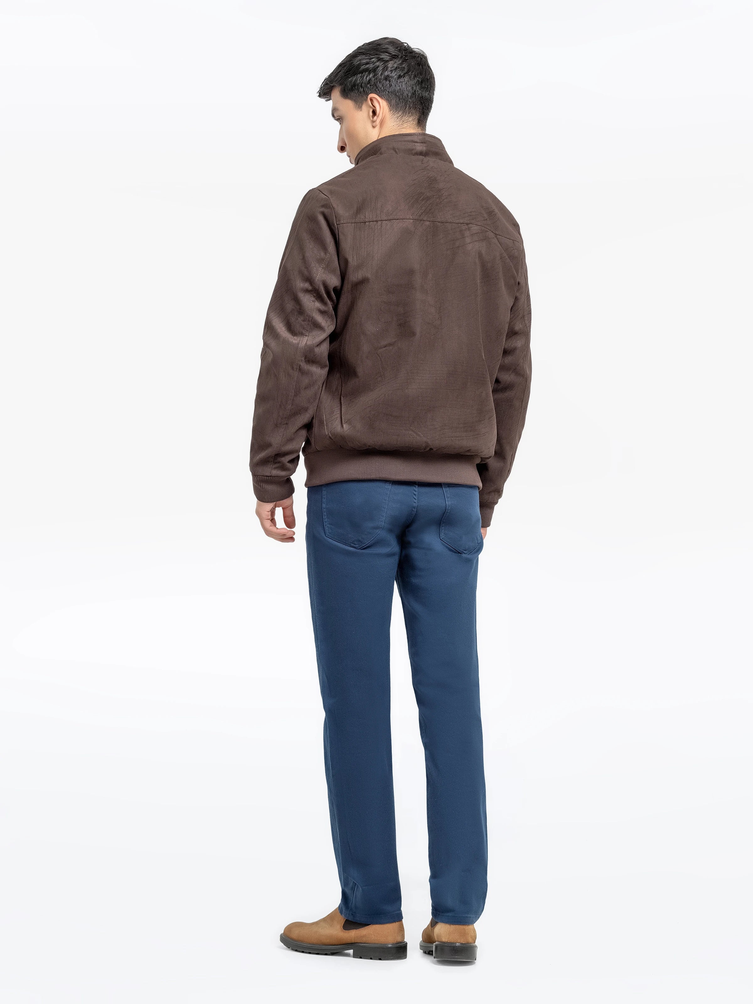 Men's Dark Brown Jacket - EMTJ24-032 - Image 6
