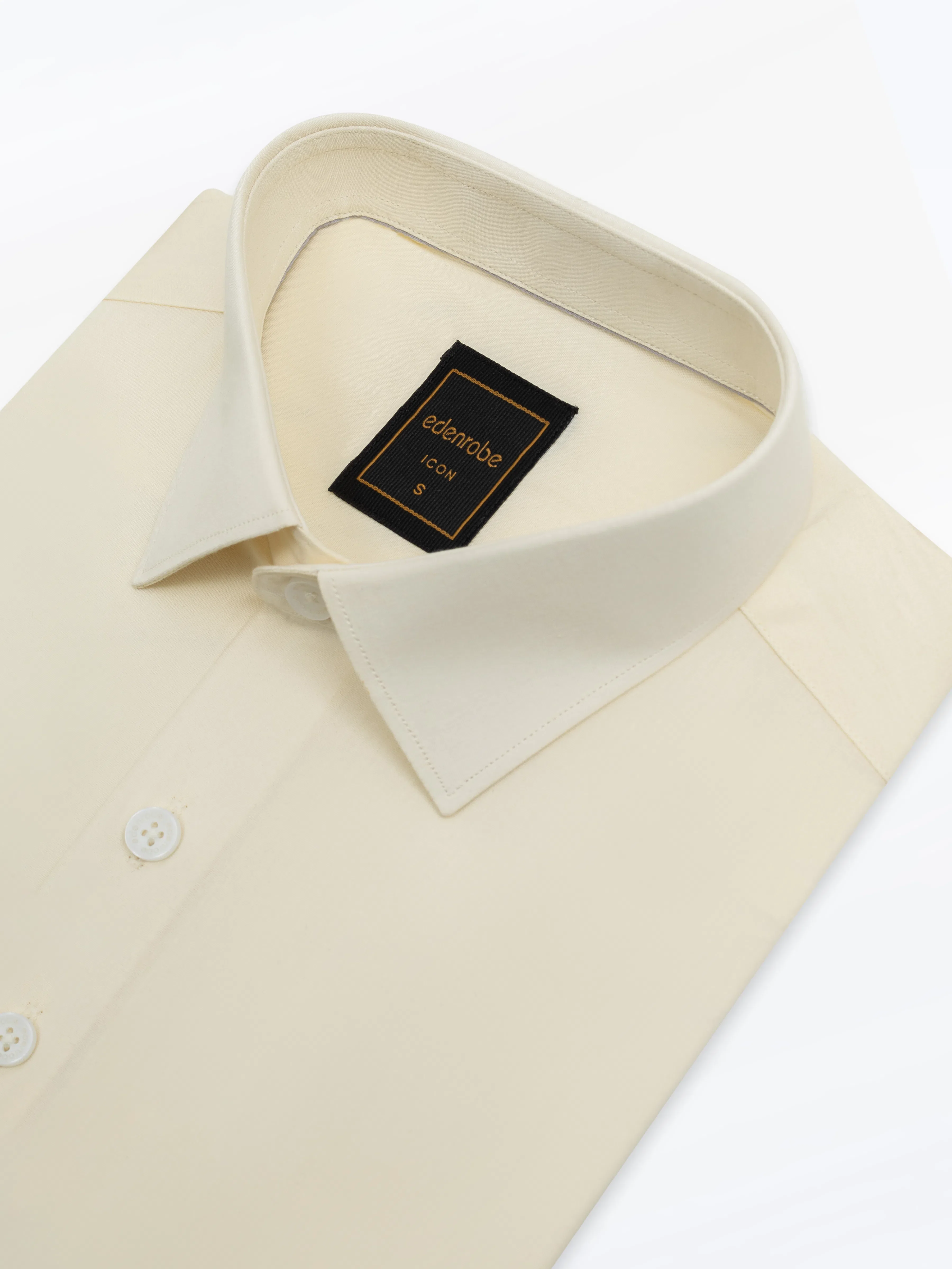 Men's Dark Cream Shirt - EMTSI24-50733 - Image 2