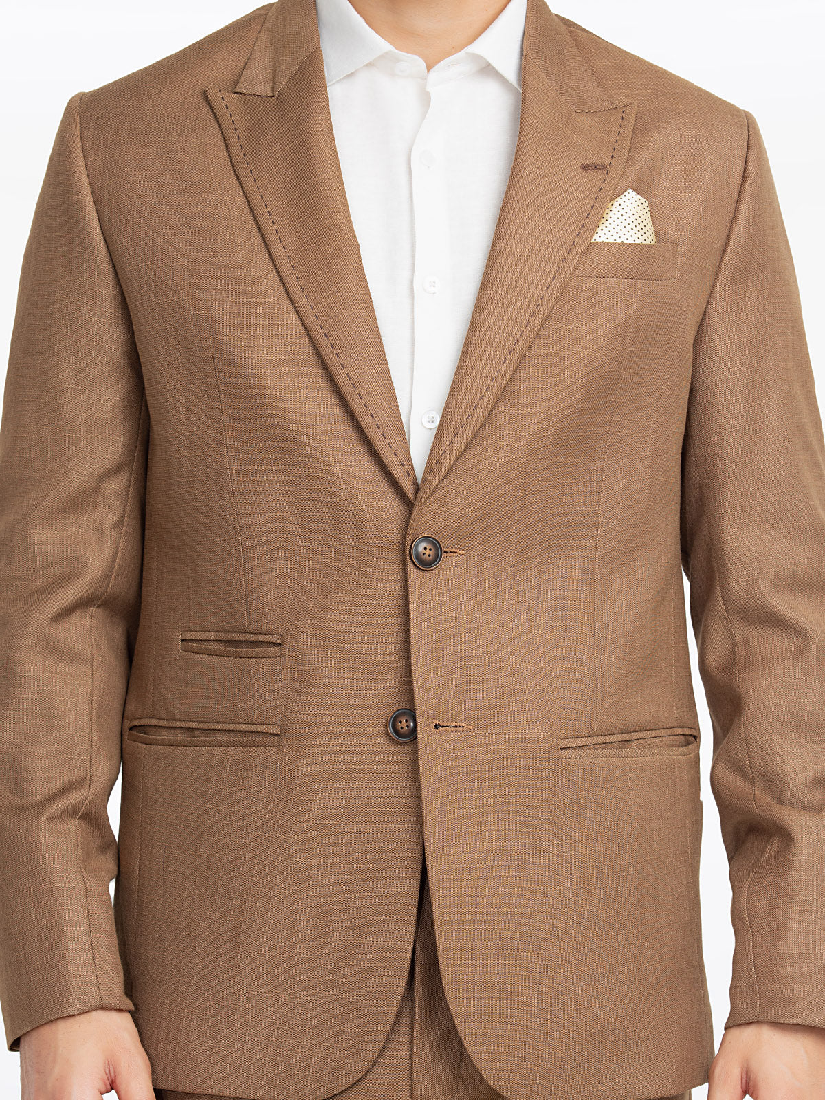 Men's Dark Fawn Coat Pant - EMTCP23-6853 - Image 4