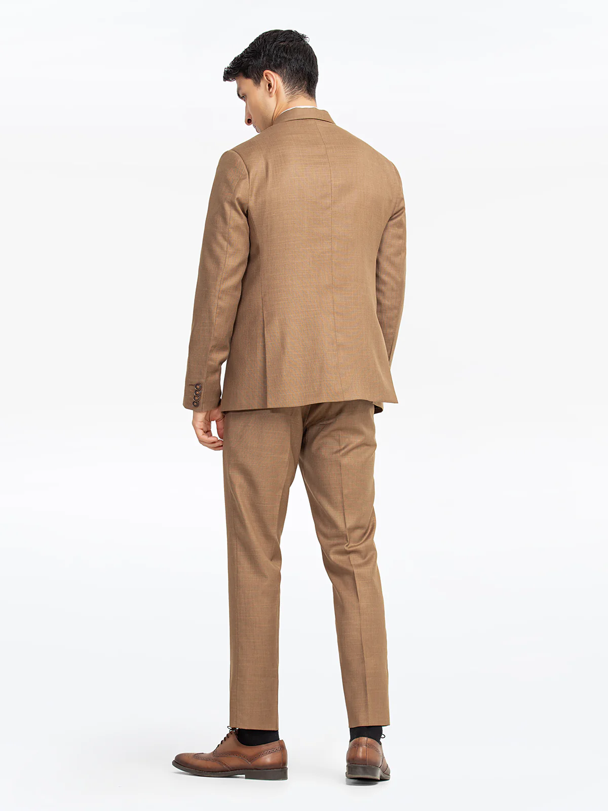 Men's Dark Fawn Coat Pant - EMTCP23-6853 - Image 6