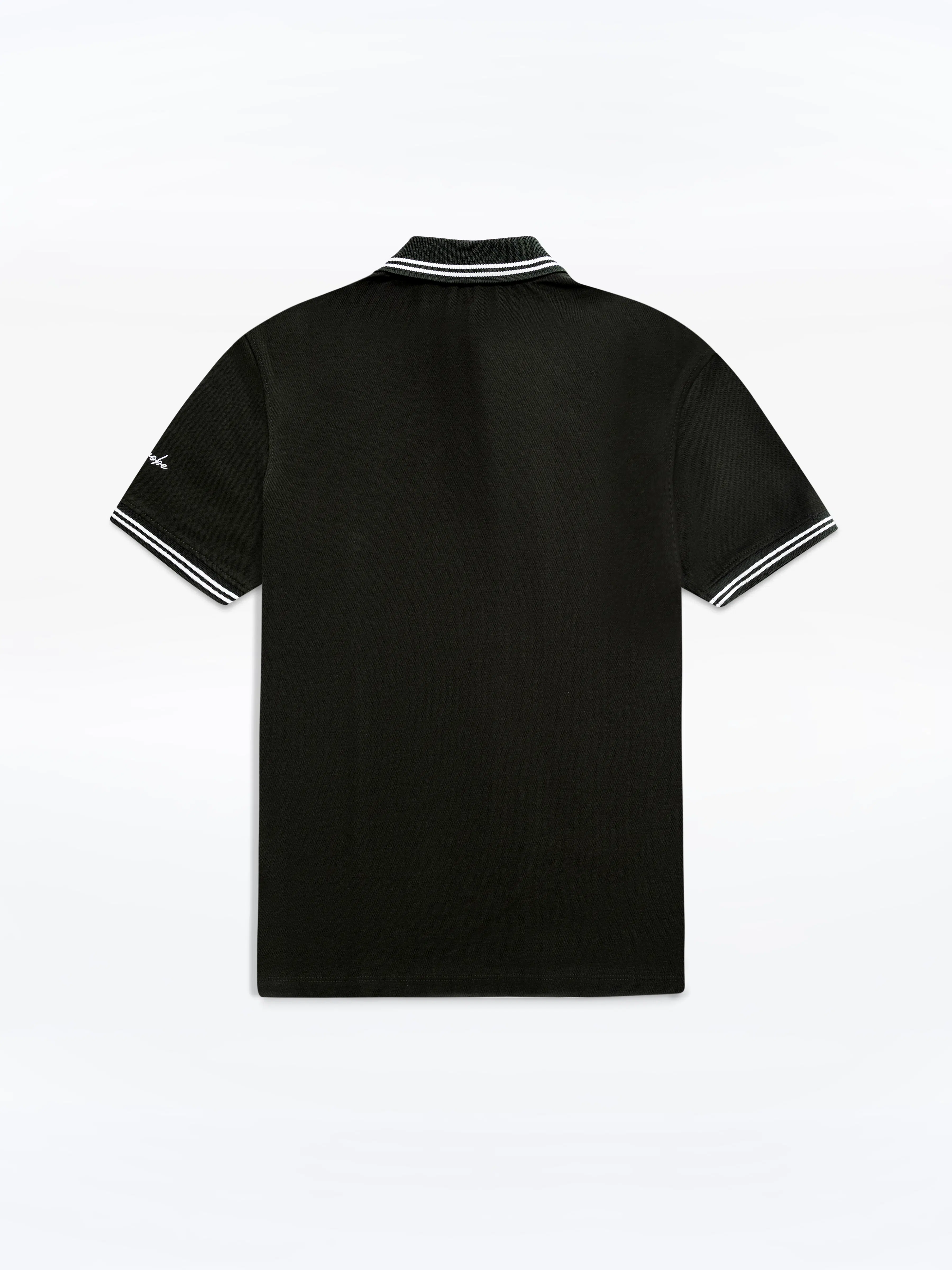 Men's Dark Green Polo Shirt - EMTPS5-072 - Image 2