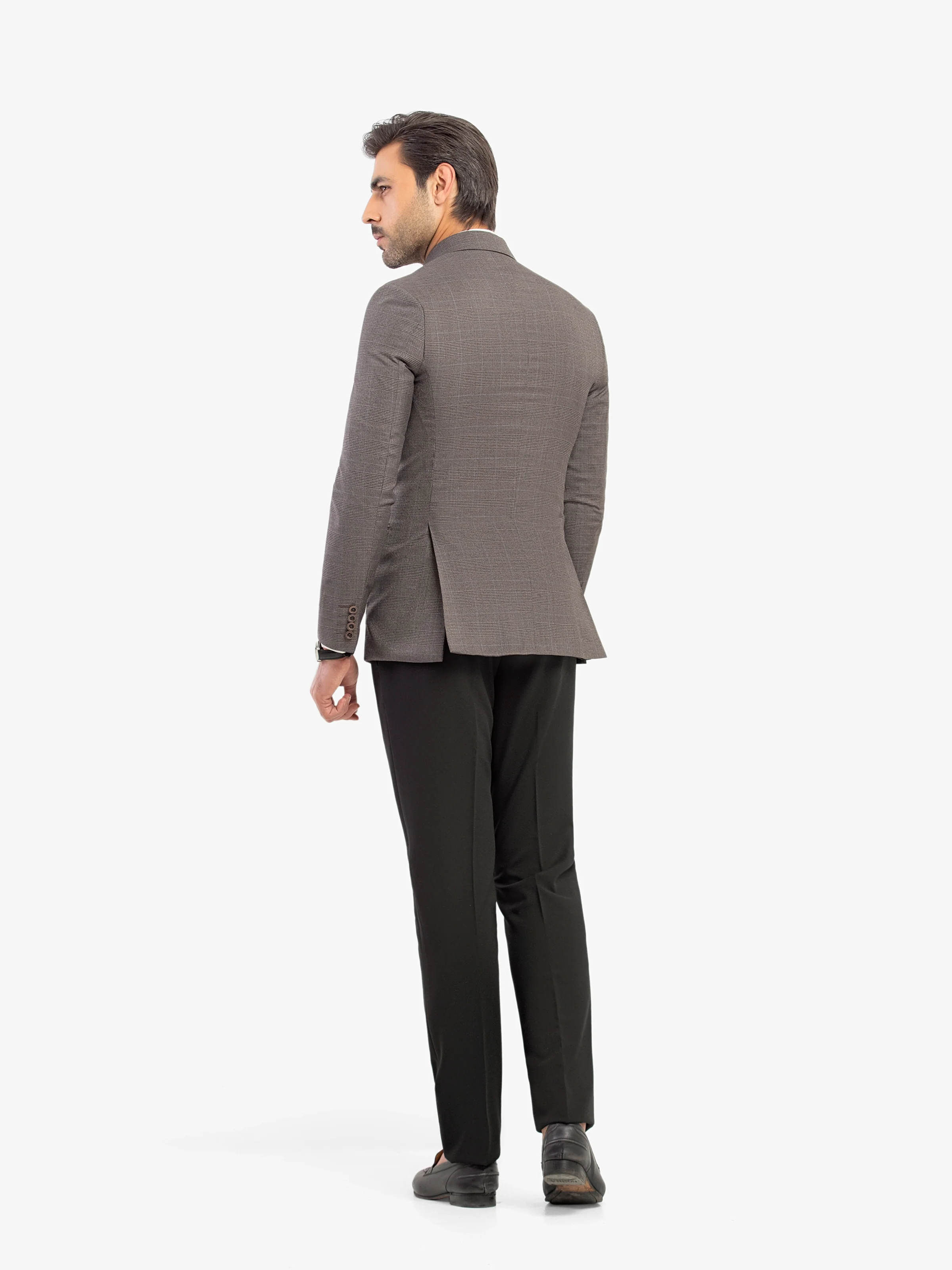 Men's Dark Grey Blazer - EMTB5-6886 - Image 5