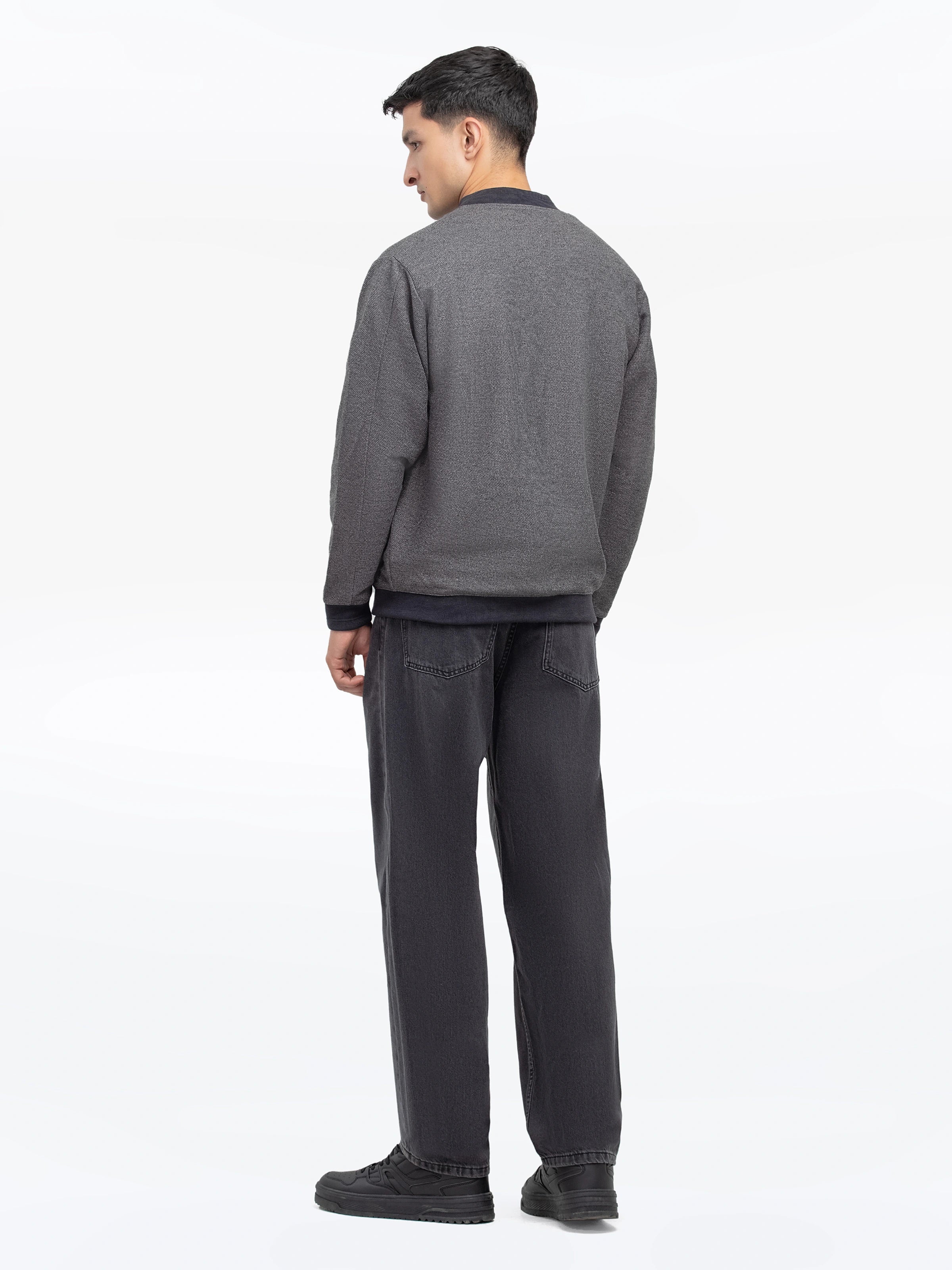 Men's Dark Grey Jacket - EMTJK5-001 - Image 5