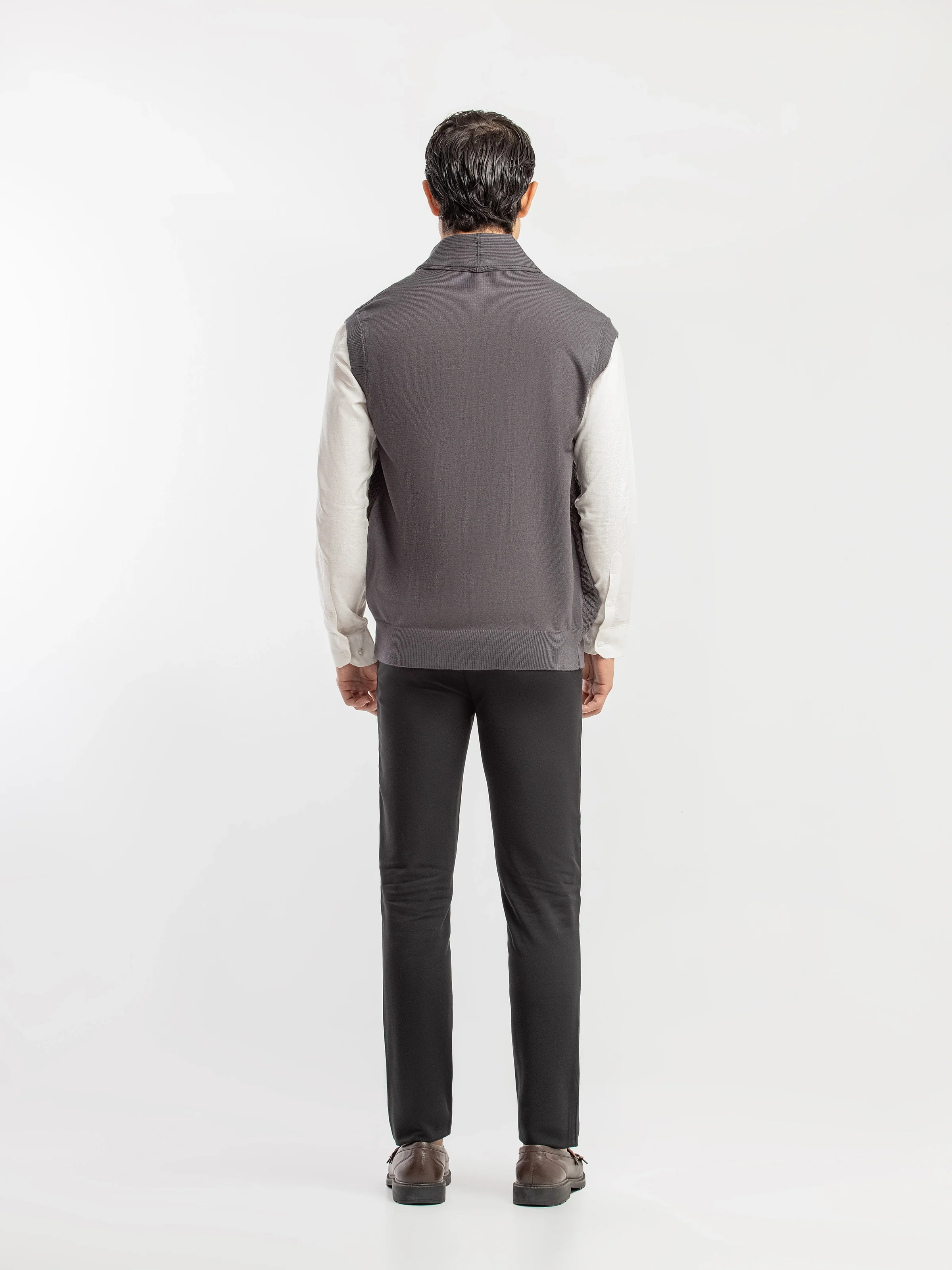 Men's Dark Grey Sweater - EMTSWT5-002 - Image 5