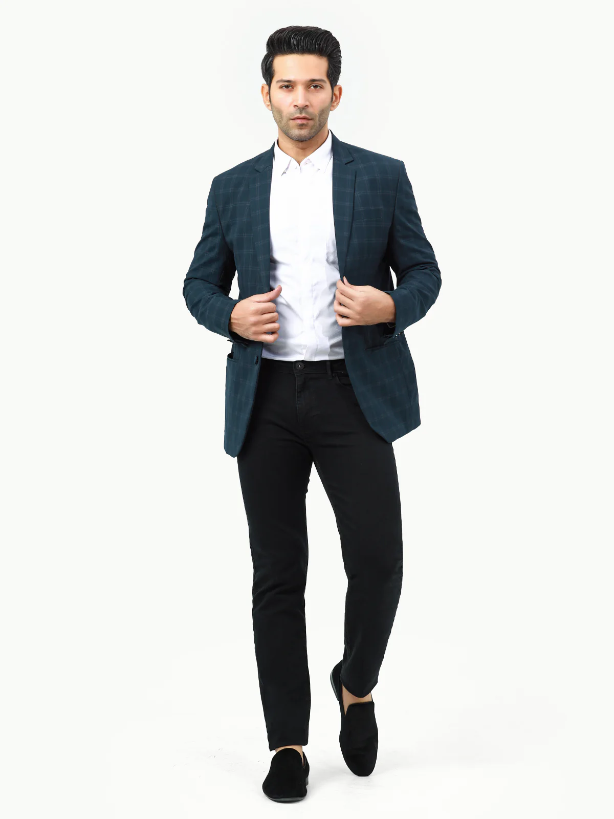 Men's Dark Navy Blazer - EMTB22-6811 - Image 2