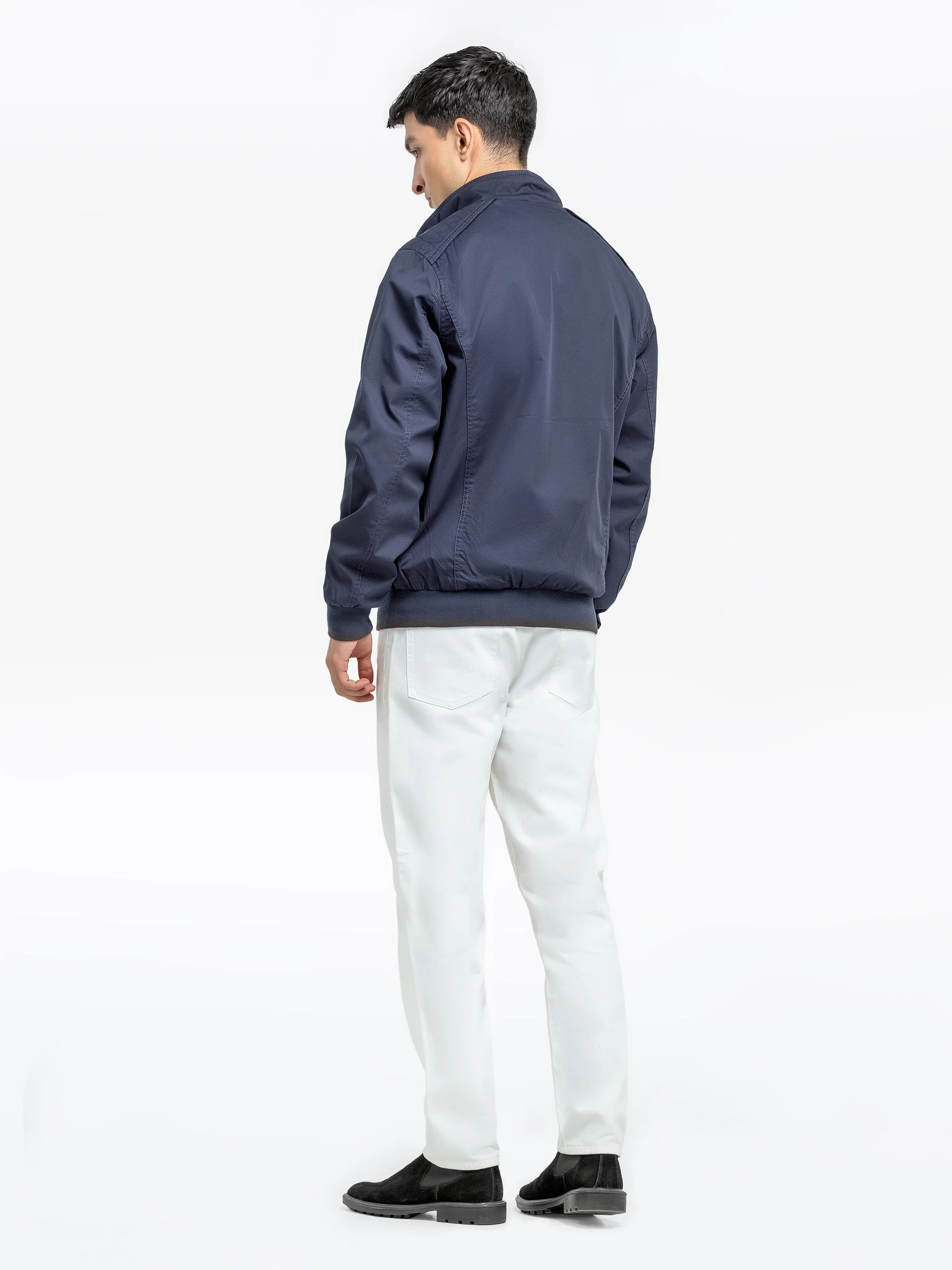 Men's Dark Navy Jacket - EMTJ24-038 - Image 5