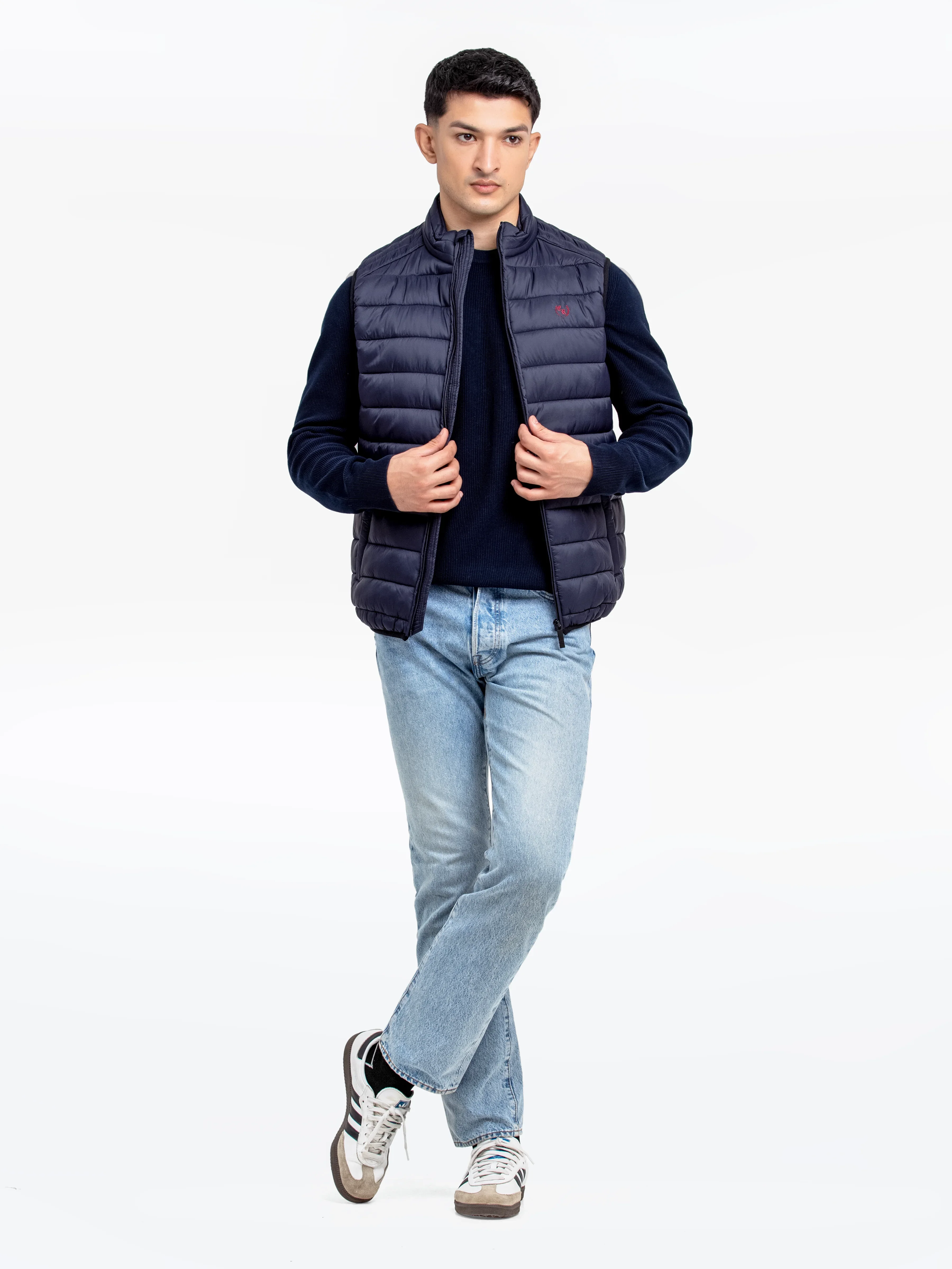 Men's Dark Navy Jacket - EMTJP24-009 - Image 2