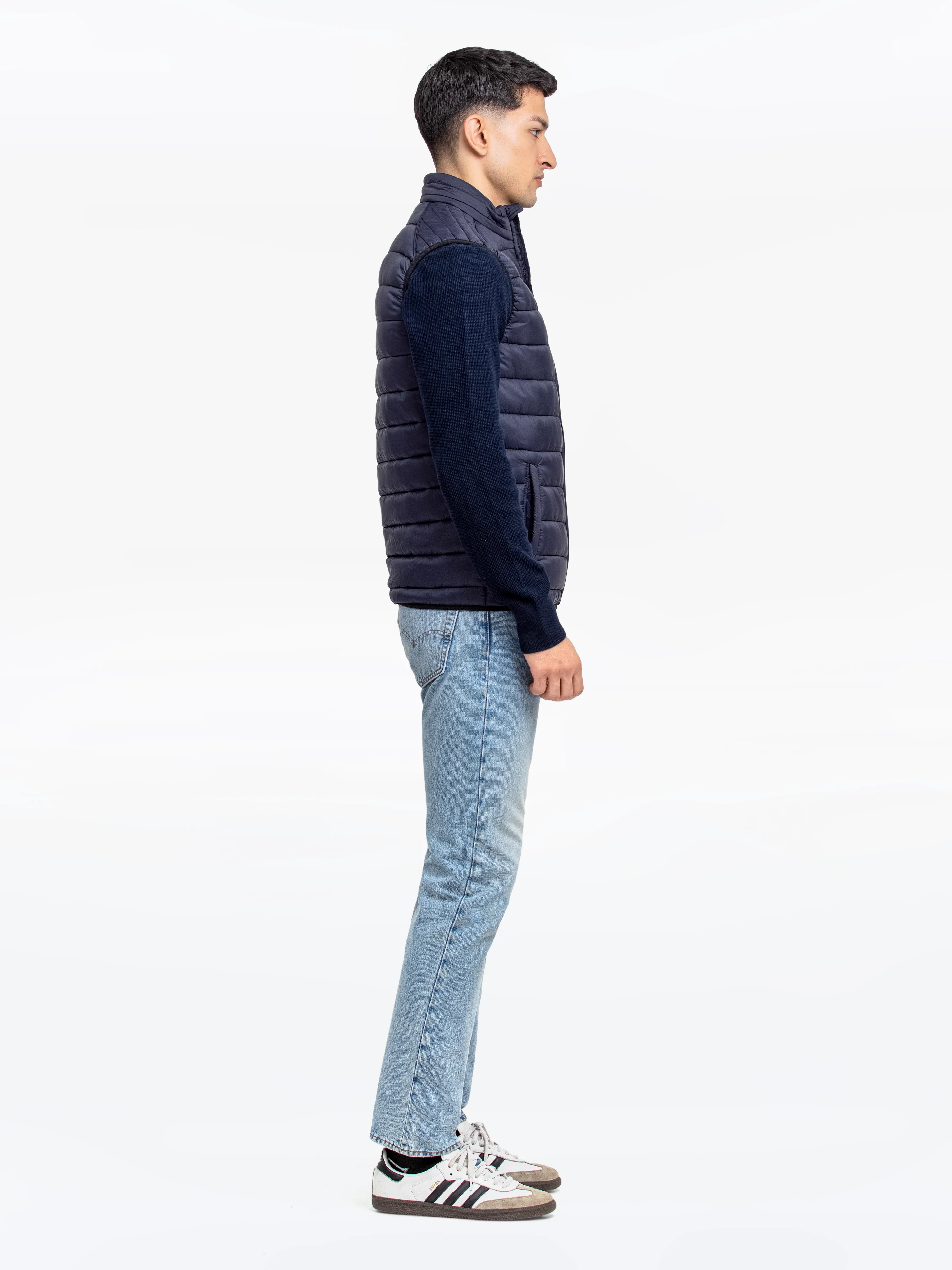 Men's Dark Navy Jacket - EMTJP24-009 - Image 5