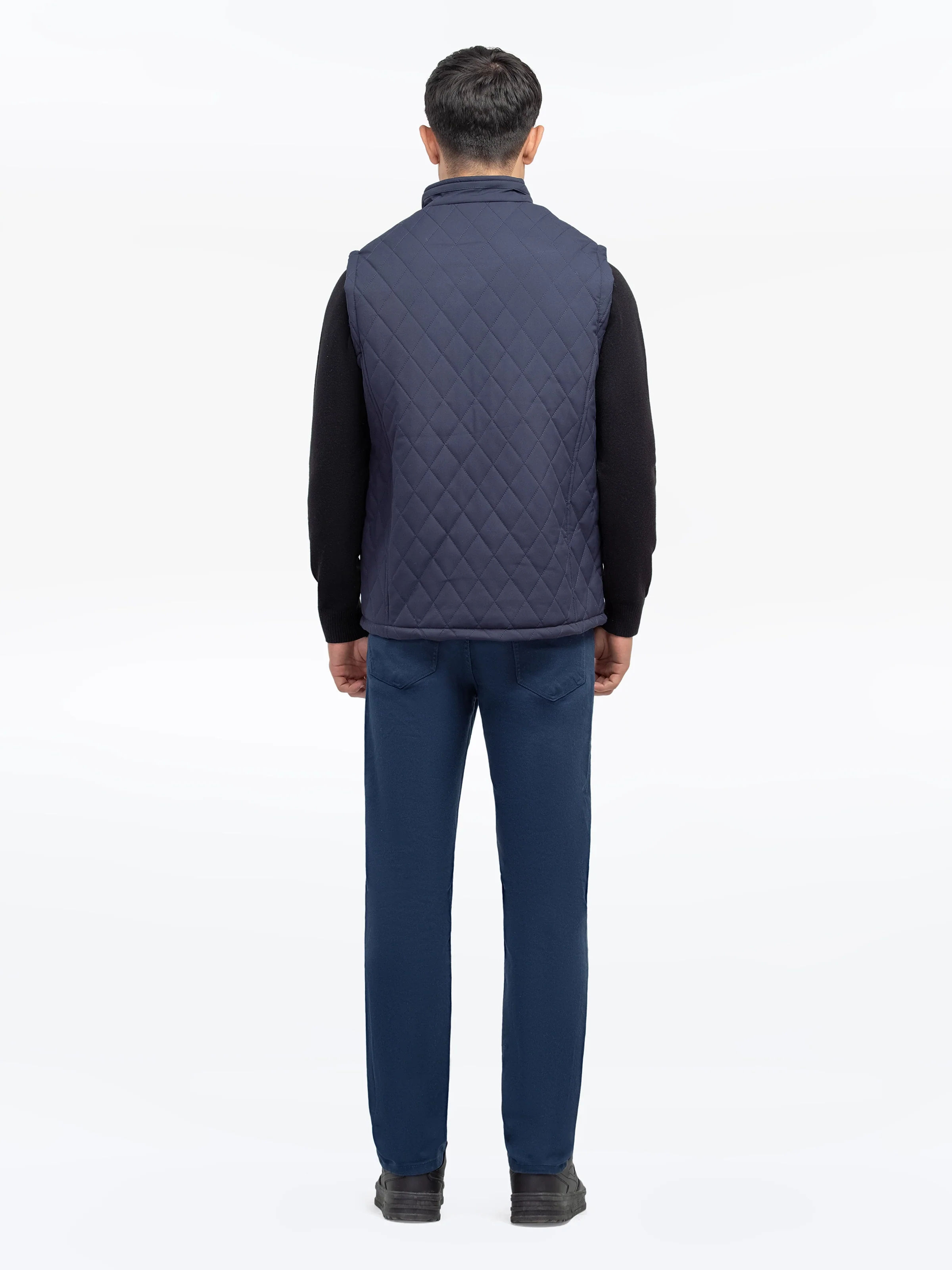 Men's Dark Navy Jacket - EMTJP24-023 - Image 6