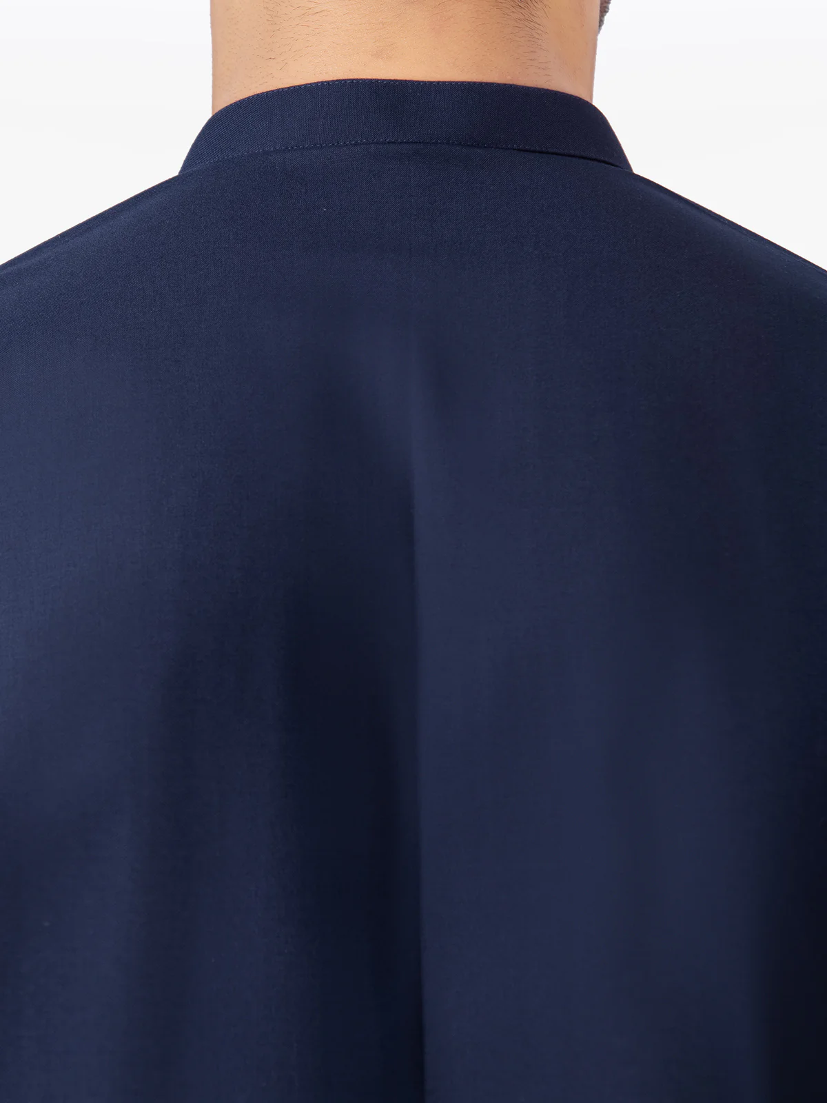 Men's Dark Navy Shalwar Kameez - EMTKSP23-41076 - Image 4