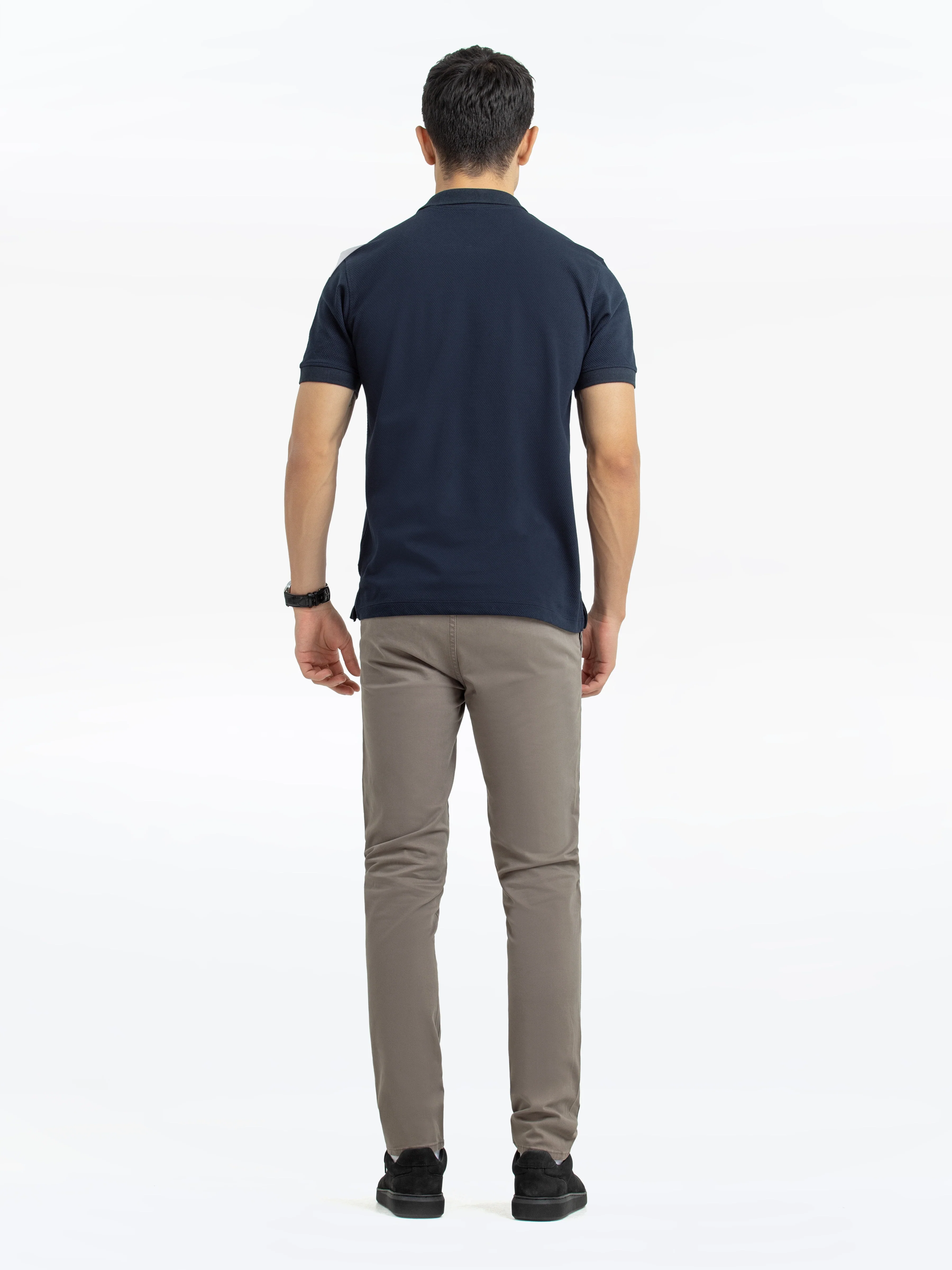 Men's Dark Navy Polo Shirt - EMTPS24-072 - Image 5