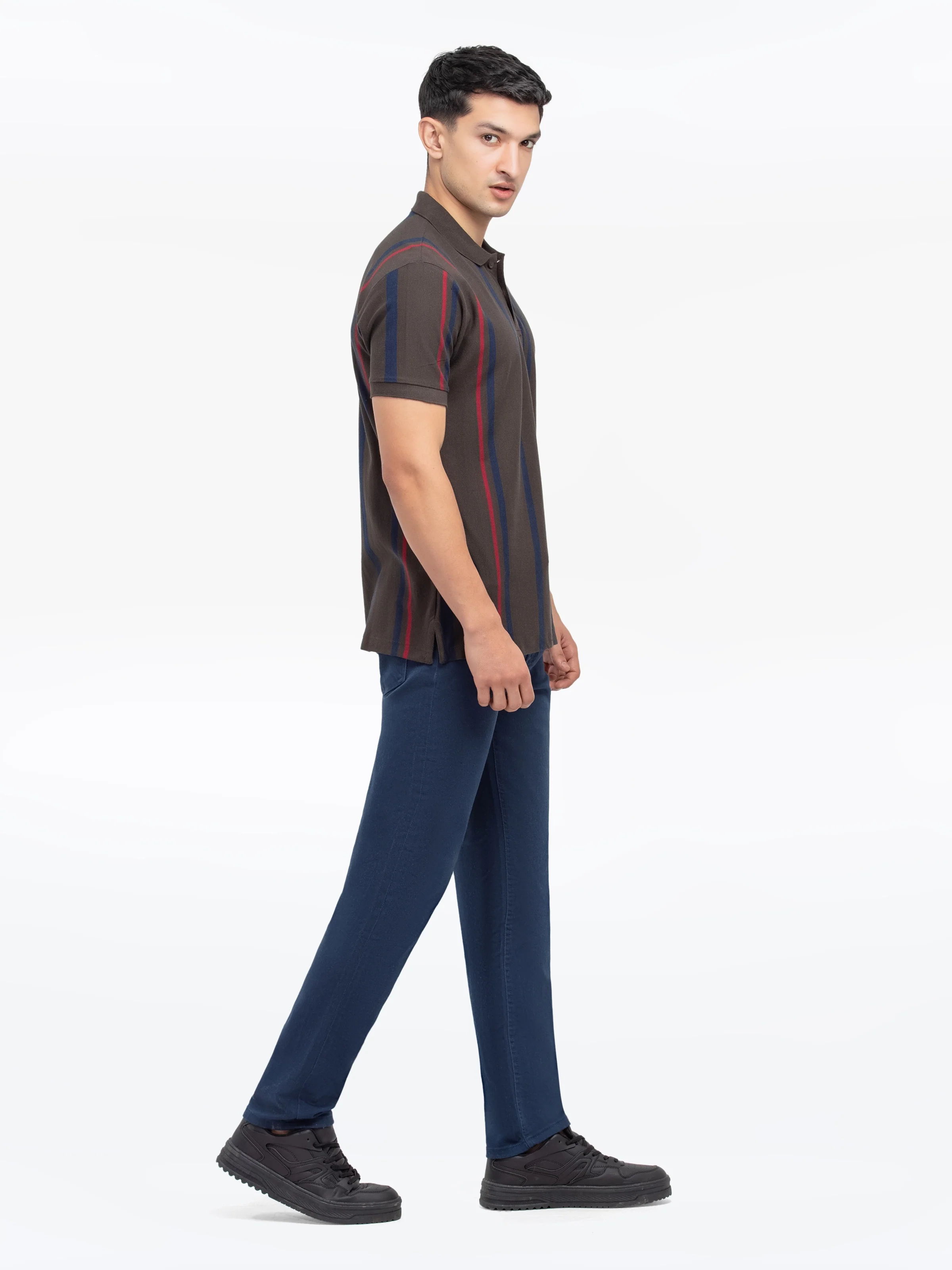 Men's Dark Olive Polo Shirt - EMTPS24-001 - Image 4