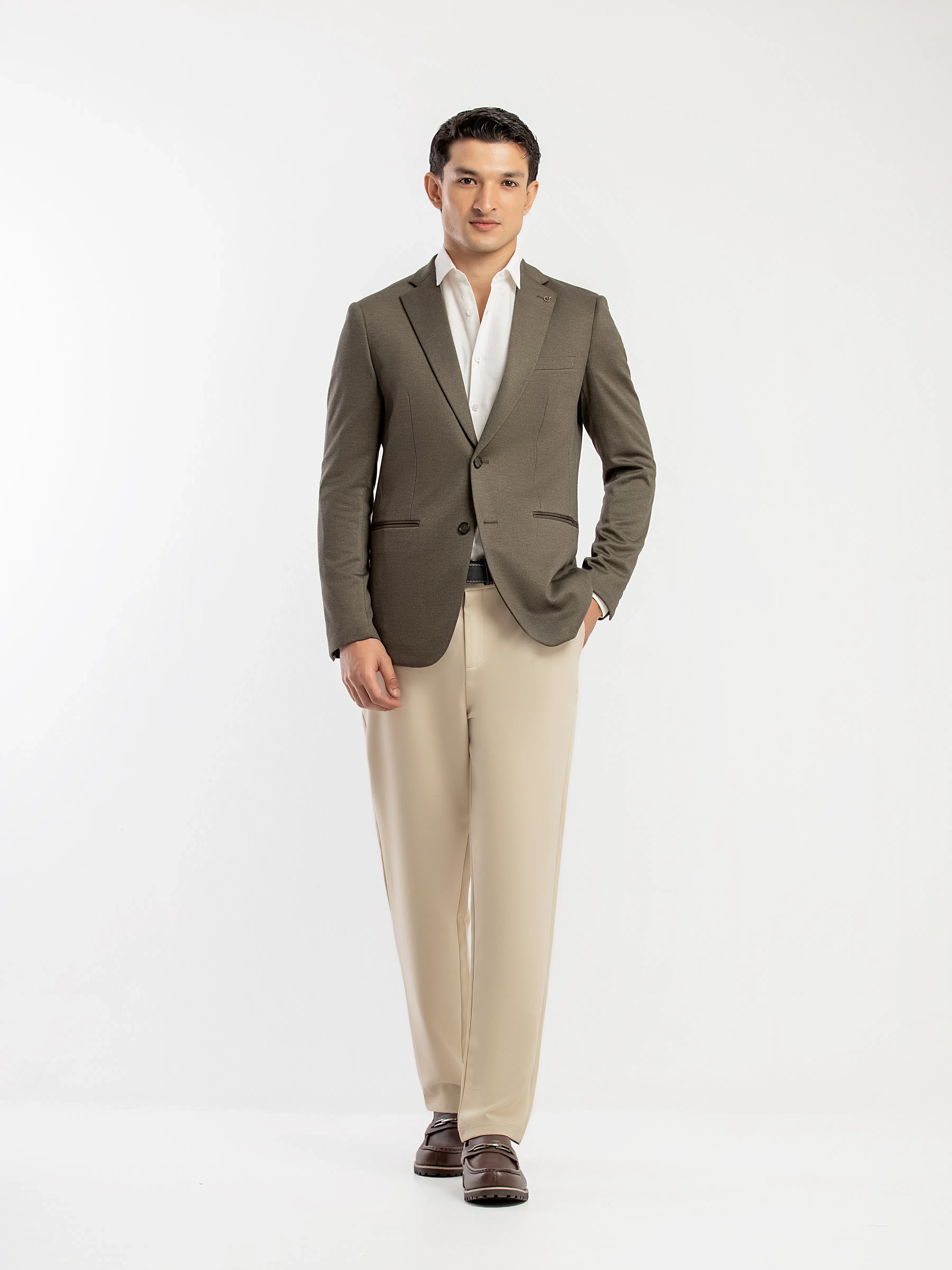 Men's Dark Sage Blazer - EMTB5-6891 - Image 2