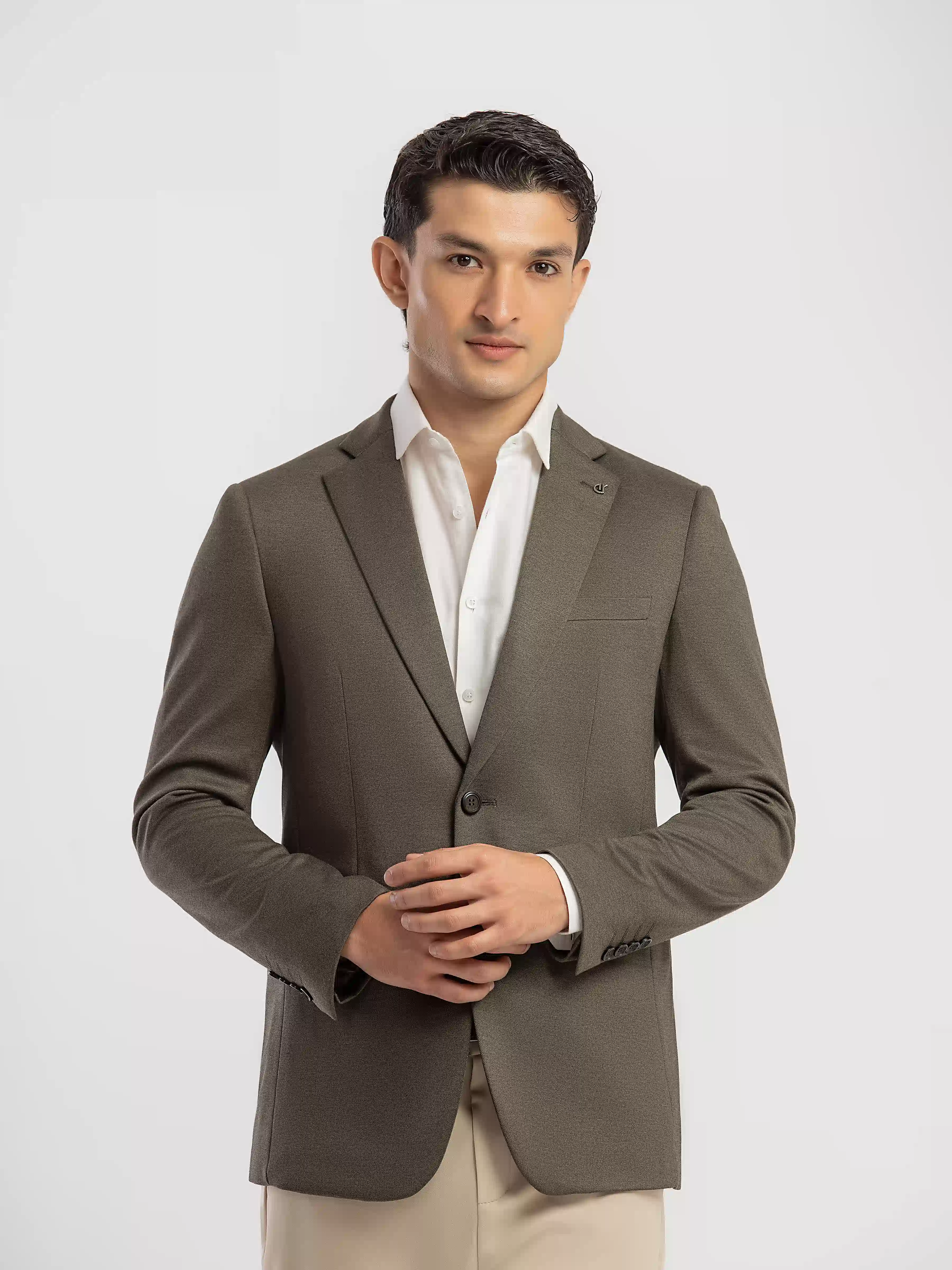 Men's Dark Sage Blazer - EMTB5-6891 - Image 3