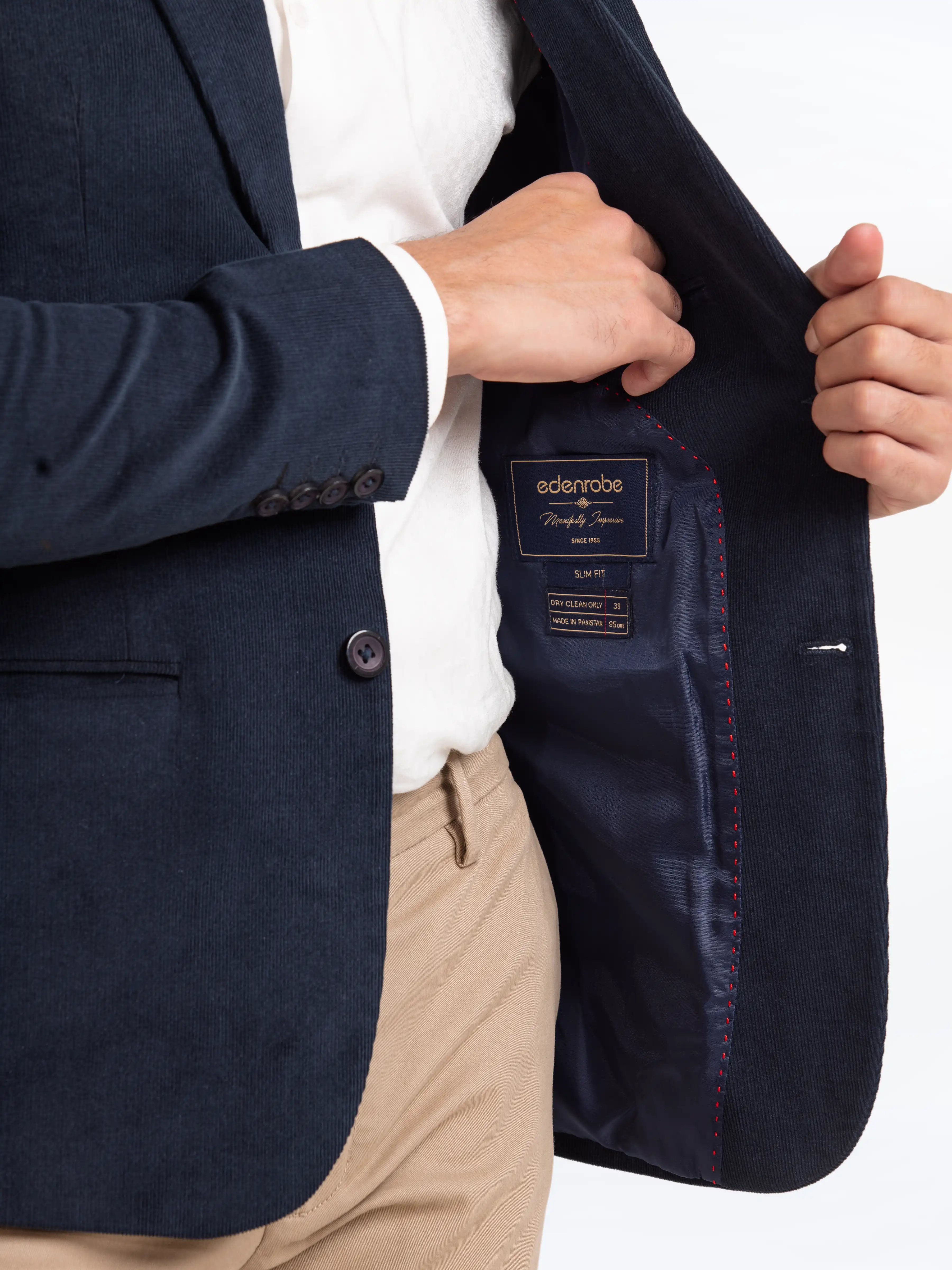 Men's Dark Teal Blazer - EMTB24-6861 - Image 3