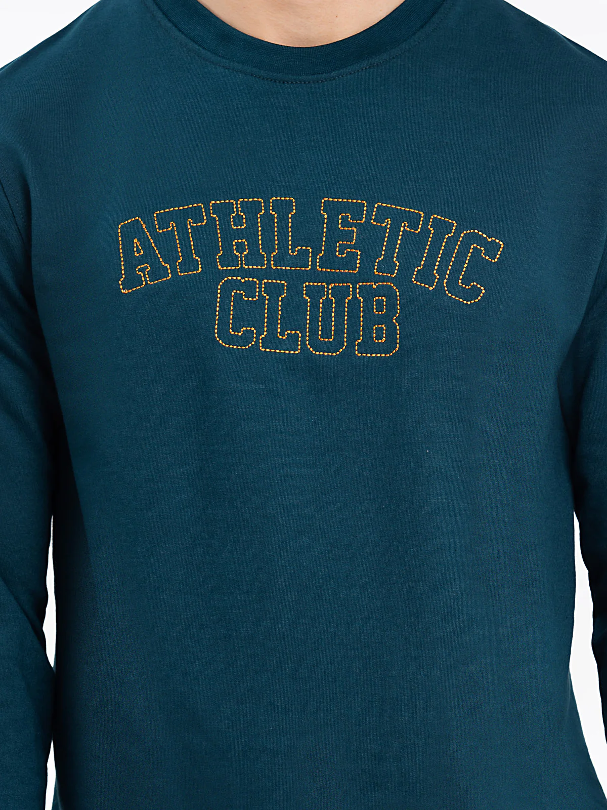 Men's Dark Teal Sweatshirt - EMTSS23-009 - Image 4