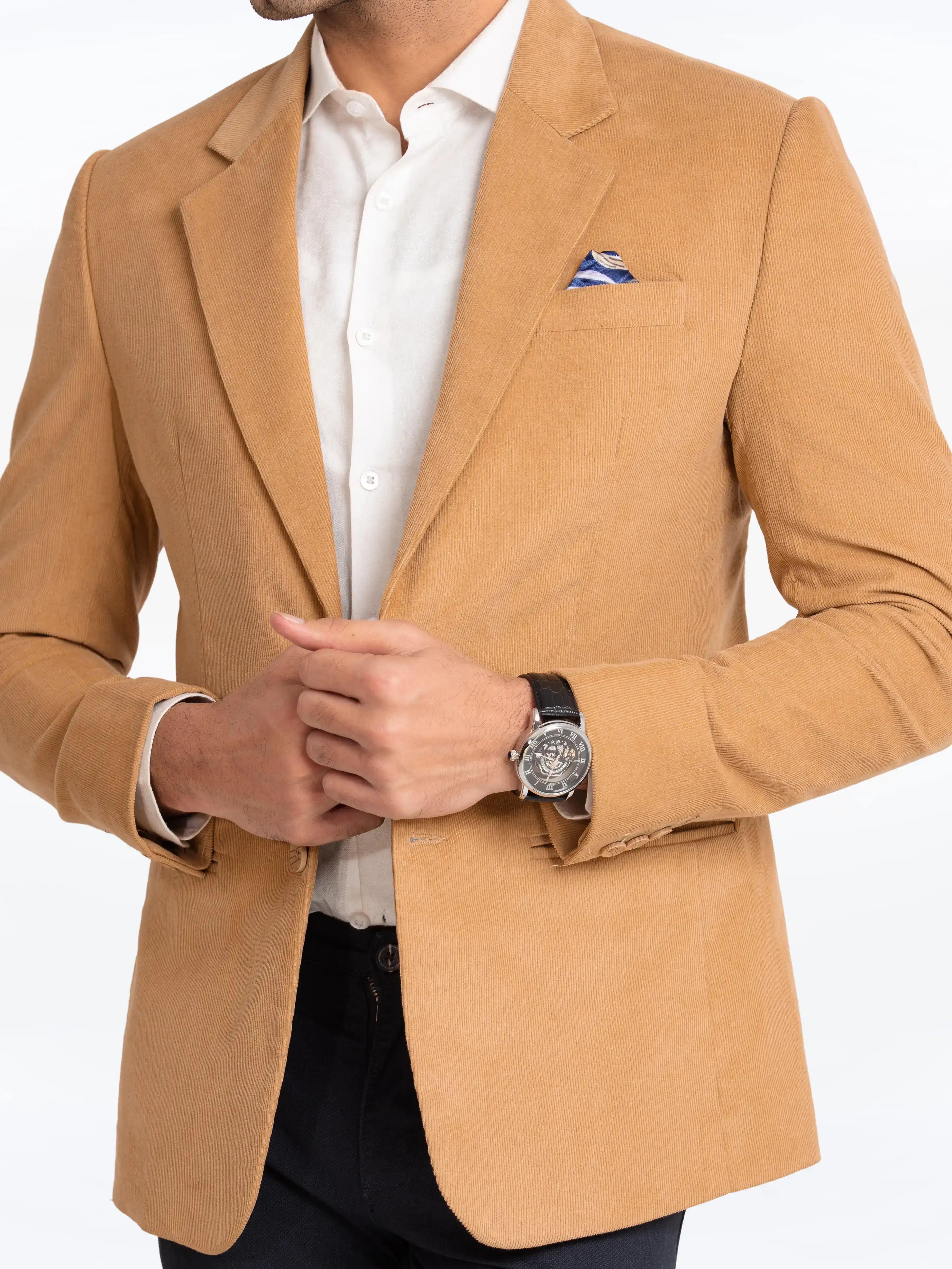 Men's Fawn Blazer - EMTB24-6859 - Image 2