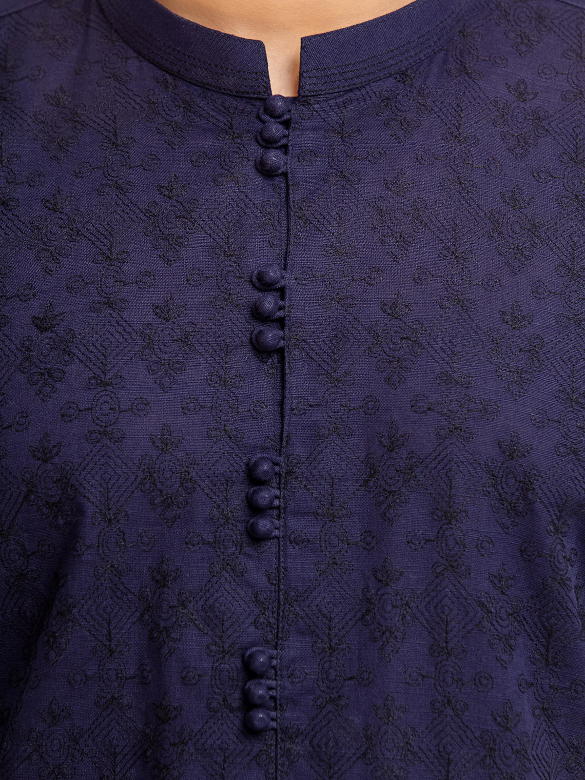 Men's Fawn Kurta Pajama - EMTSC23-090 - Image 2