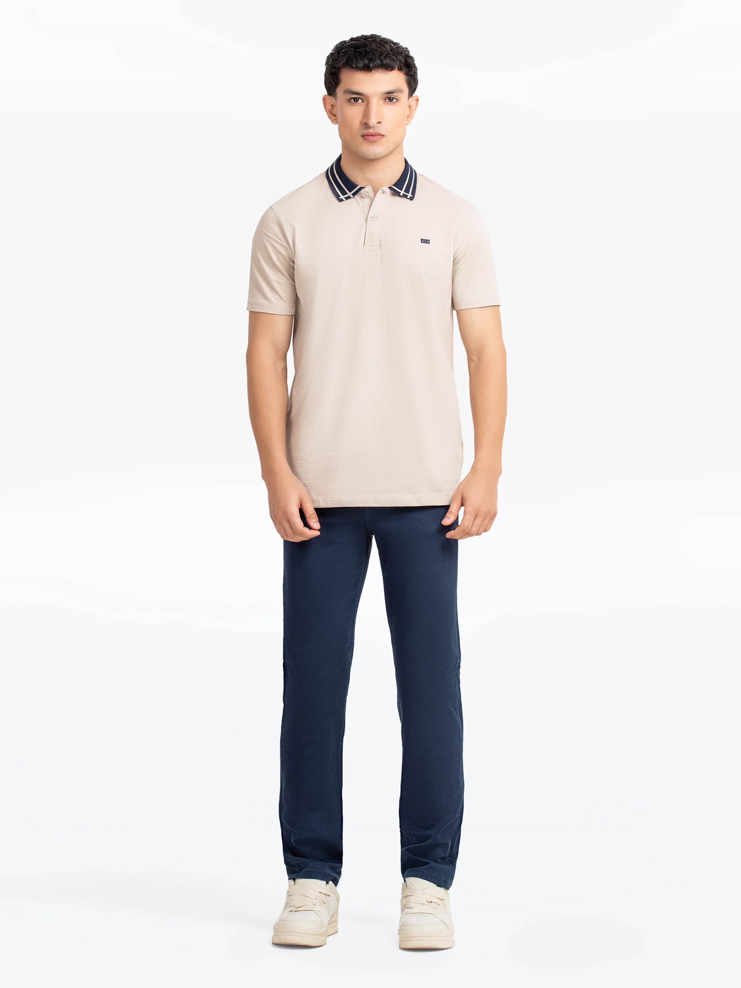 Men's Fawn Polo Shirt - EMTPS5-028 - Image 2