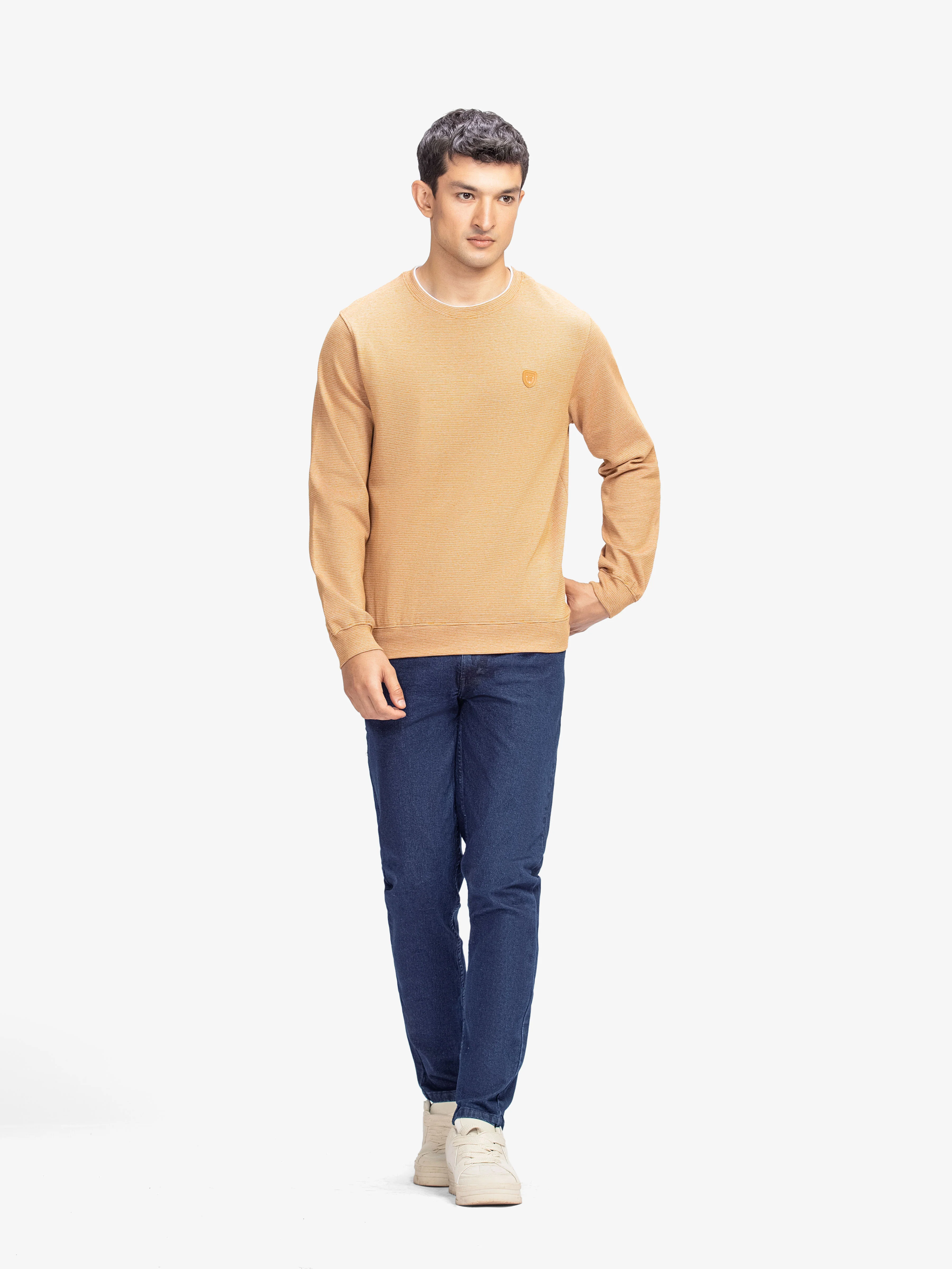 Men's Fawn Sweatshirt - EMTSS5-011 - Image 2