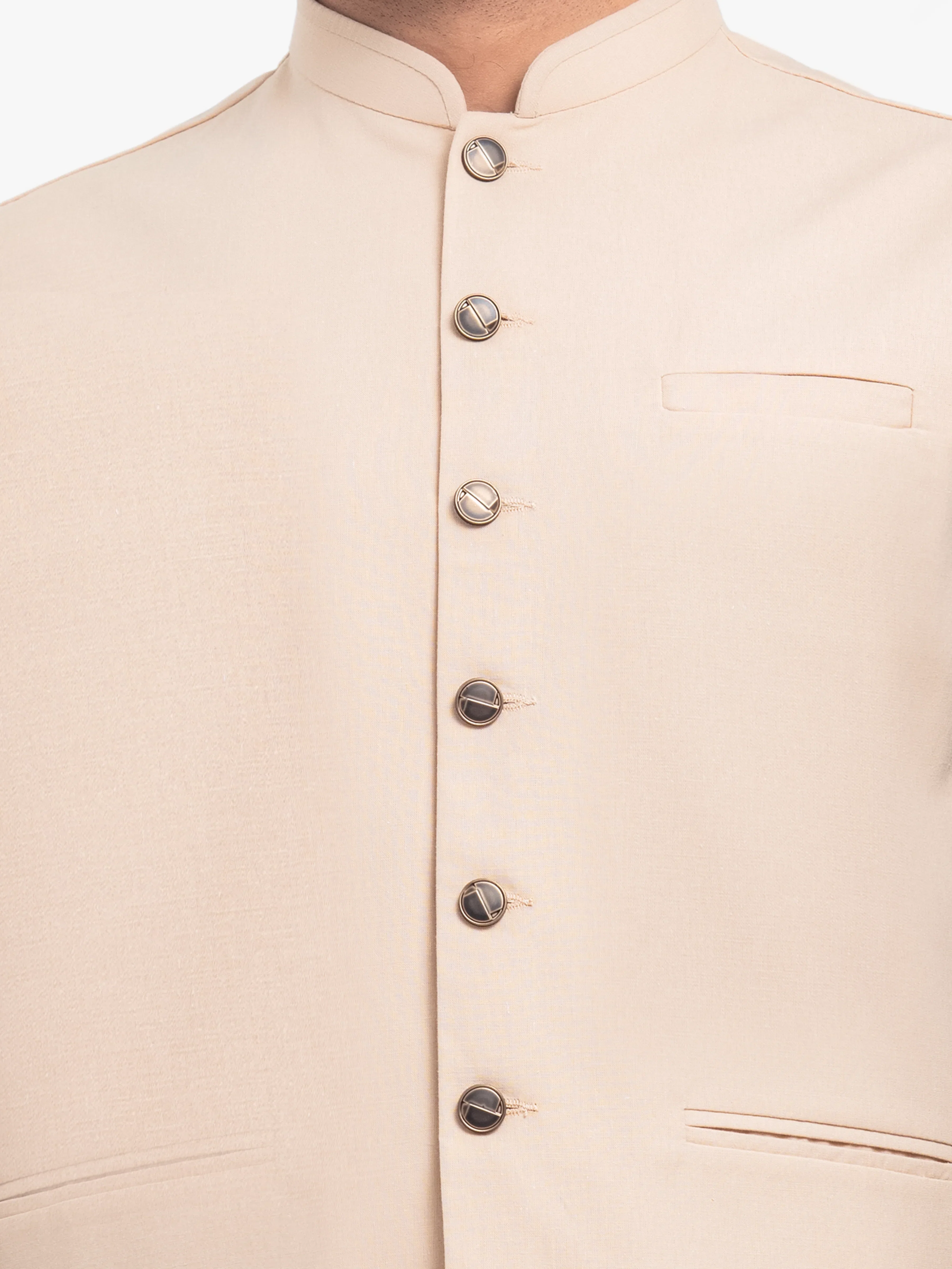 Men's Fawn Waist Coat - EMTWC23-35842 - Image 3