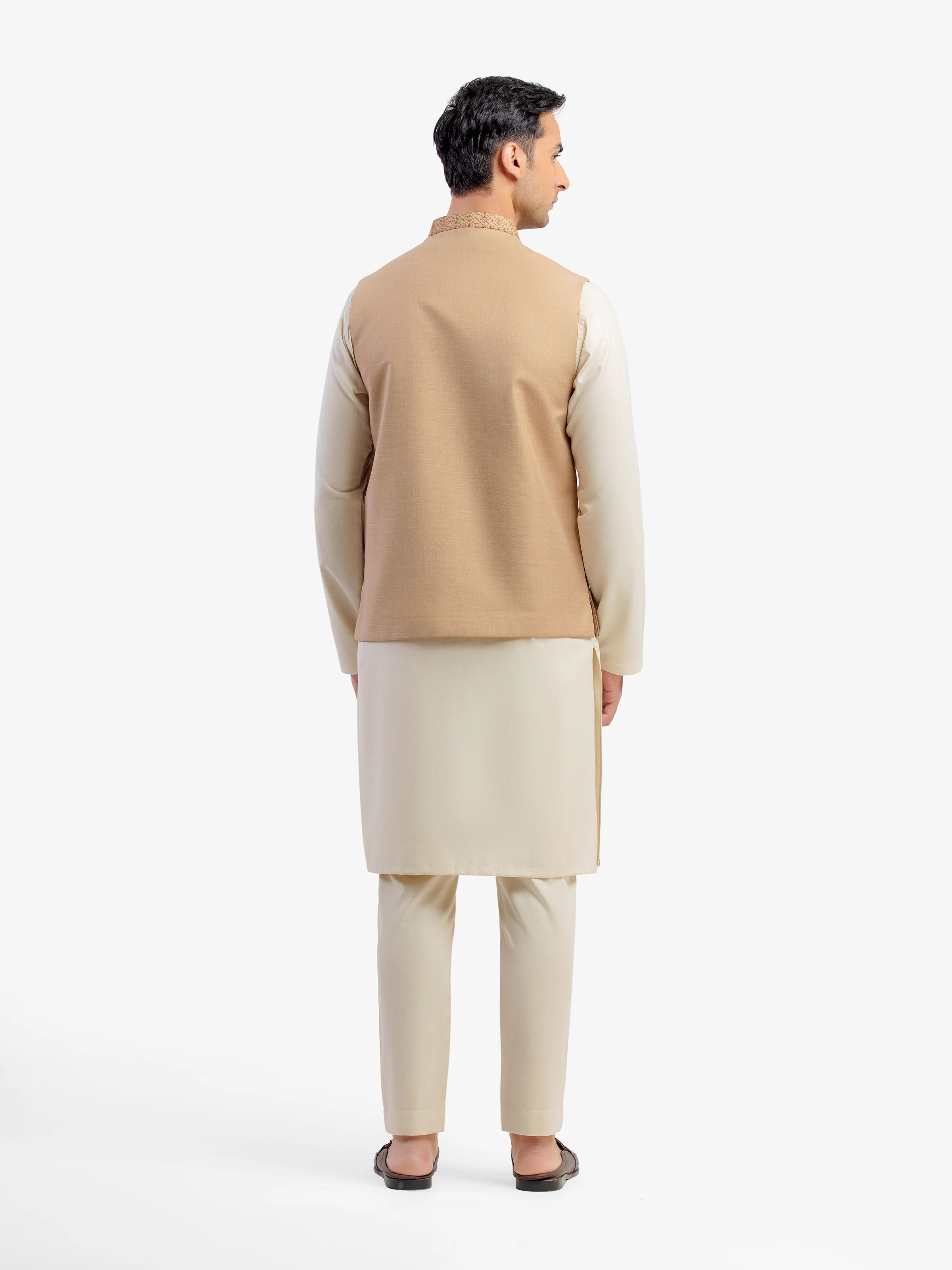 Men's Fawn Waist Coat - EMTWC5-35966 - Image 5