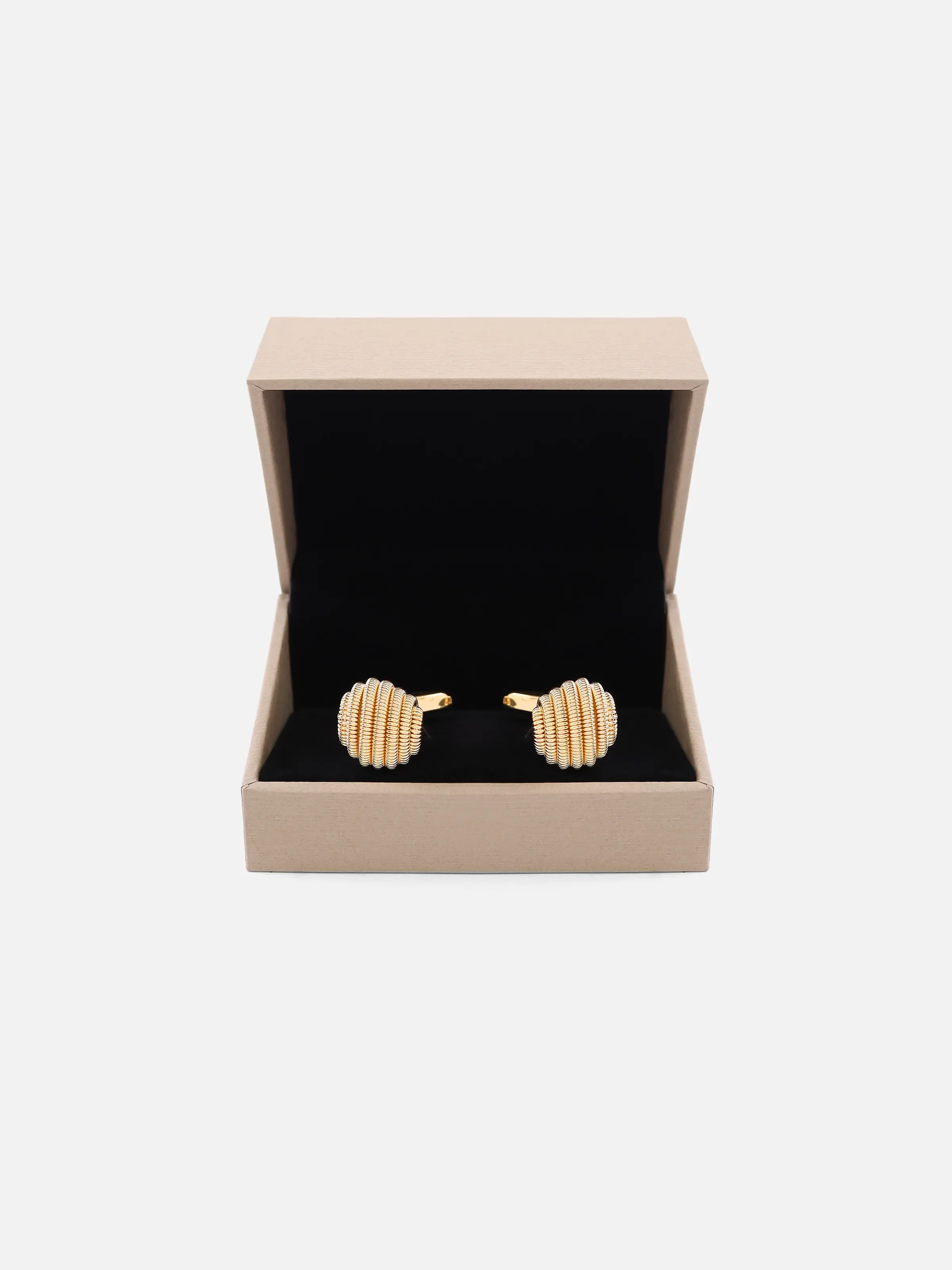 Aurum Gold Cufflink - EAMCL6-009 - Image 4