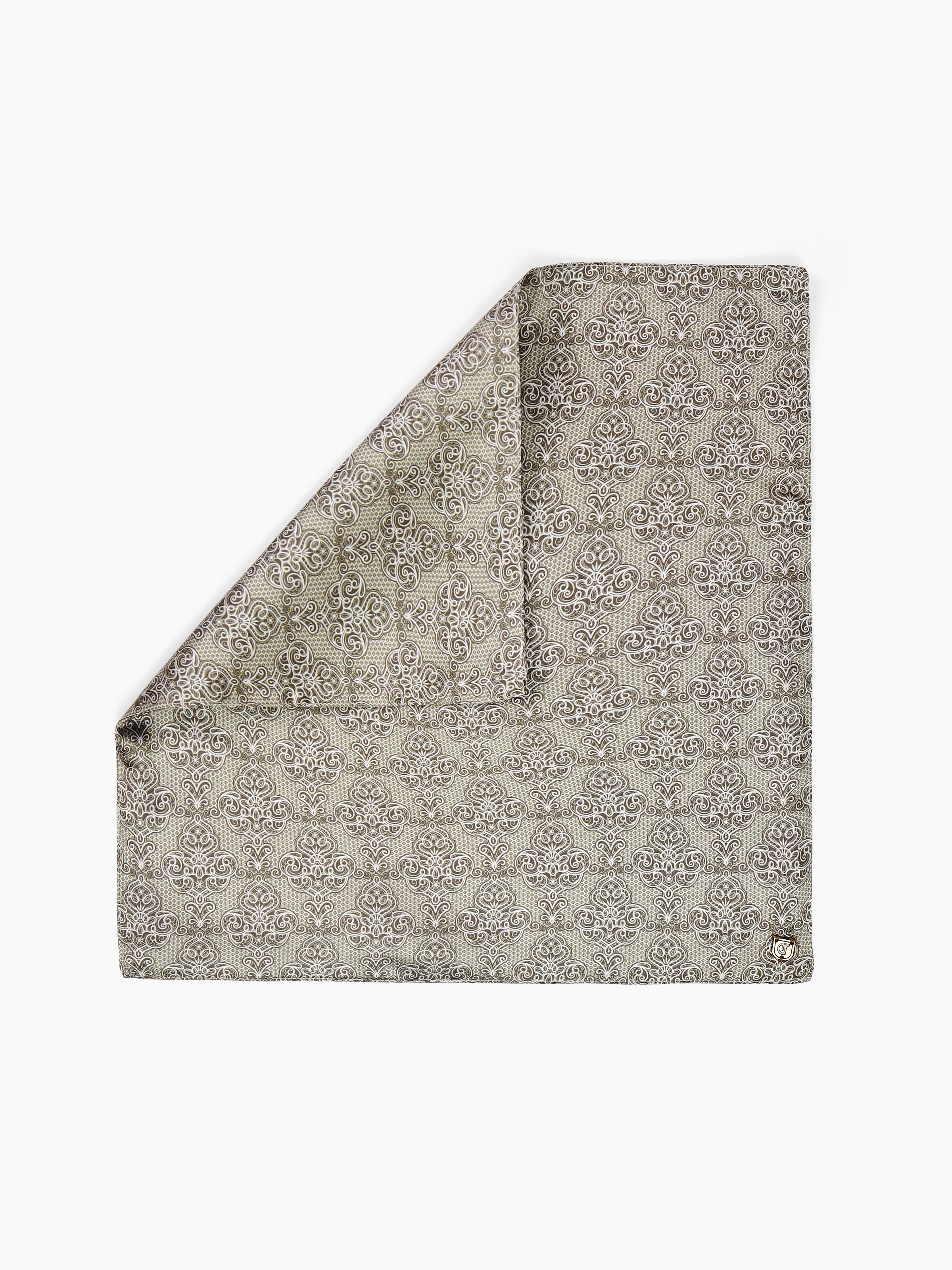 Men's Green Pocket Square - EAMPS5-004 - Image 2