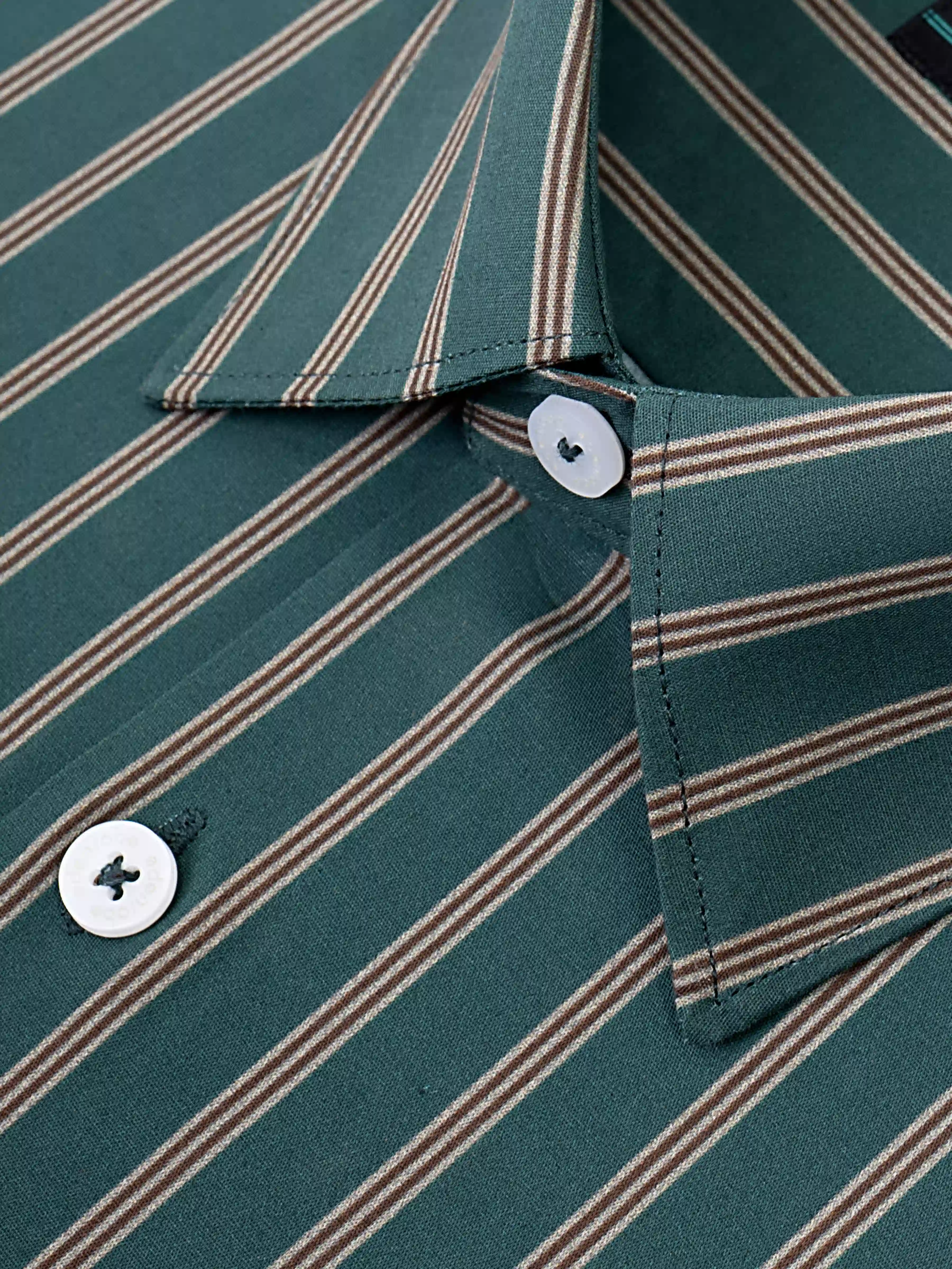 Men's Green Shirt - EMTSB5-181 - Image 3
