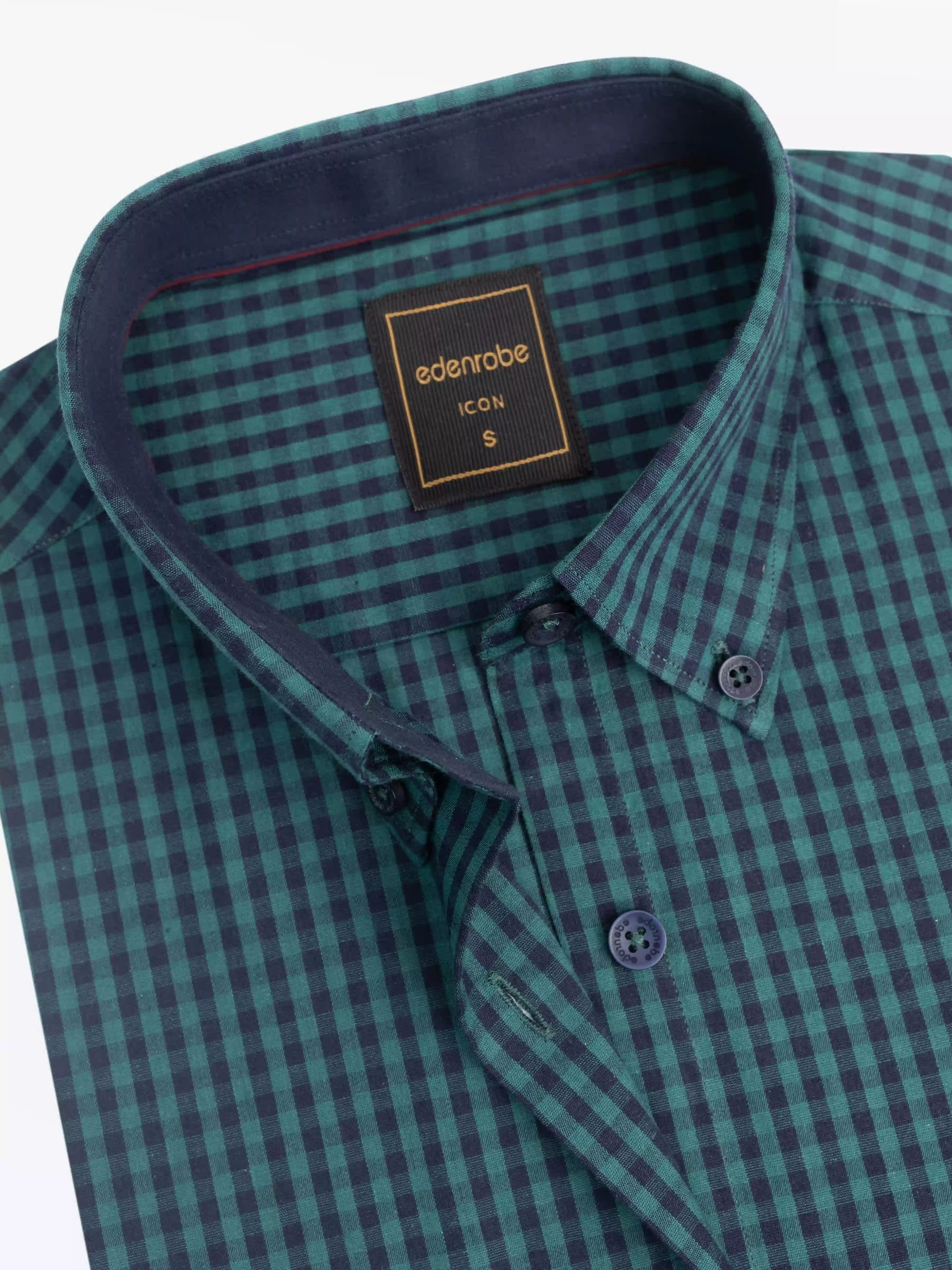 Men's Green Shirt - EMTSI24-50721 - Image 2