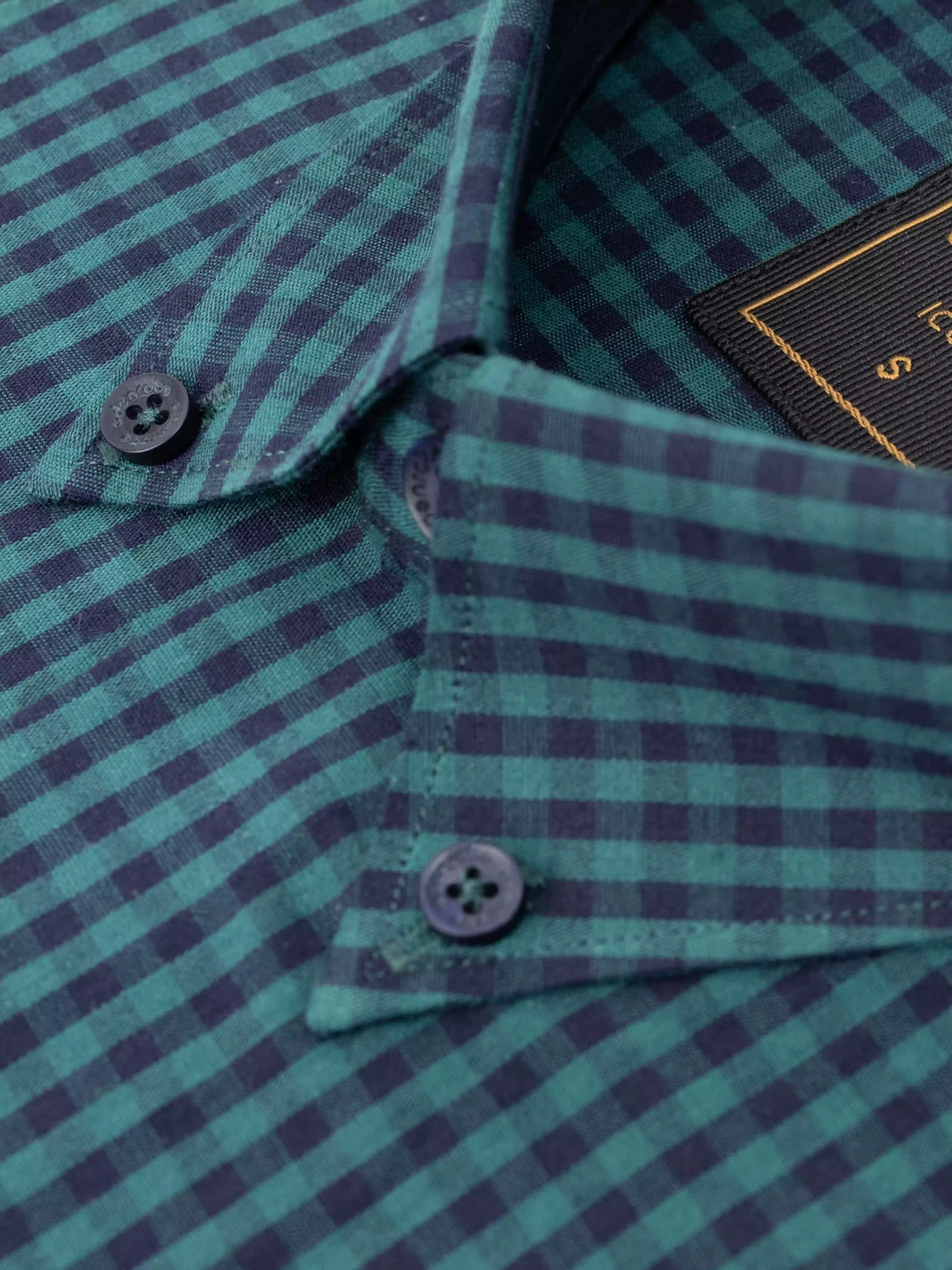 Men's Green Shirt - EMTSI24-50721 - Image 4