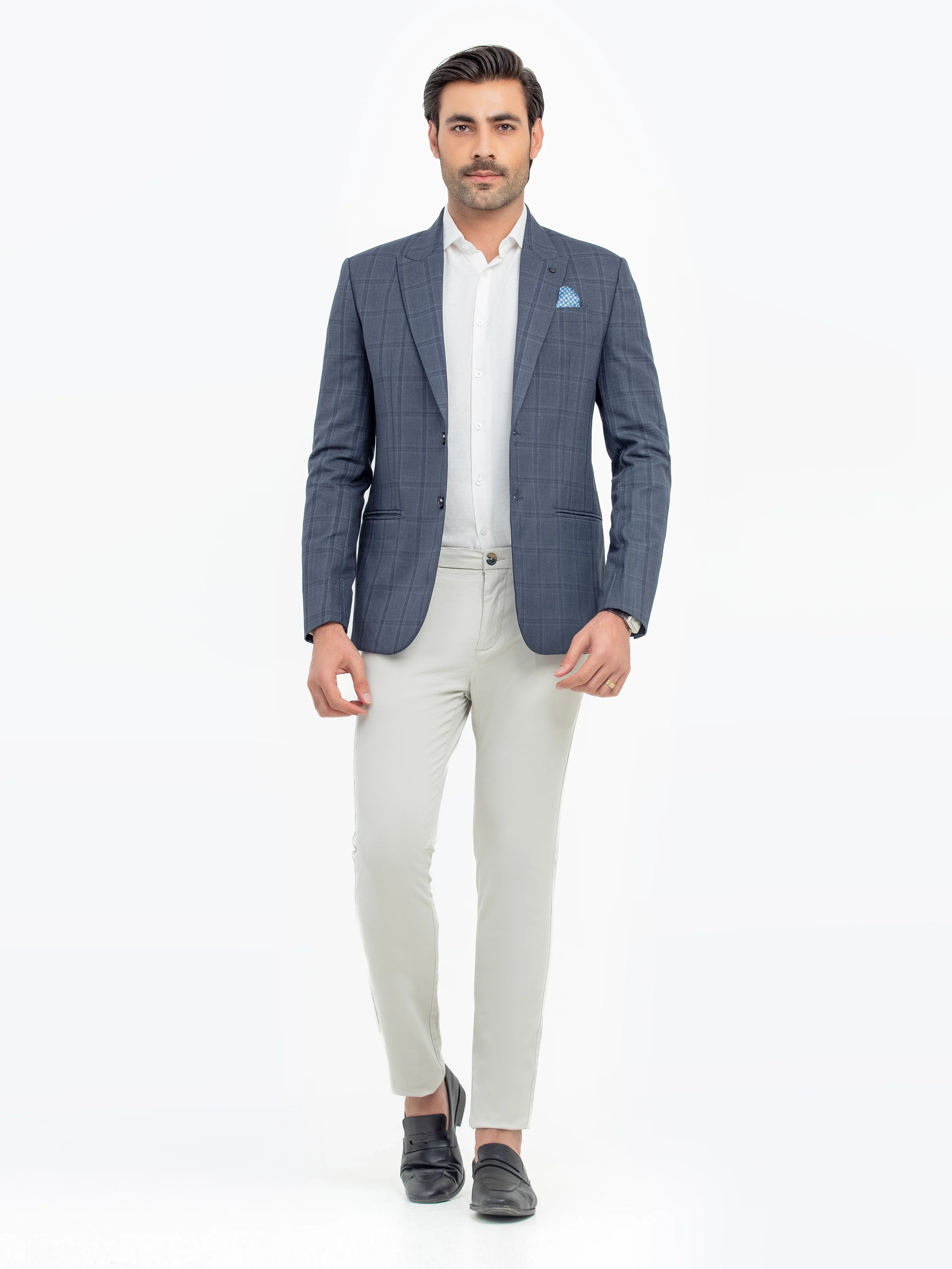Men's Grey Blazer - EMTB24-6858 - Image 2