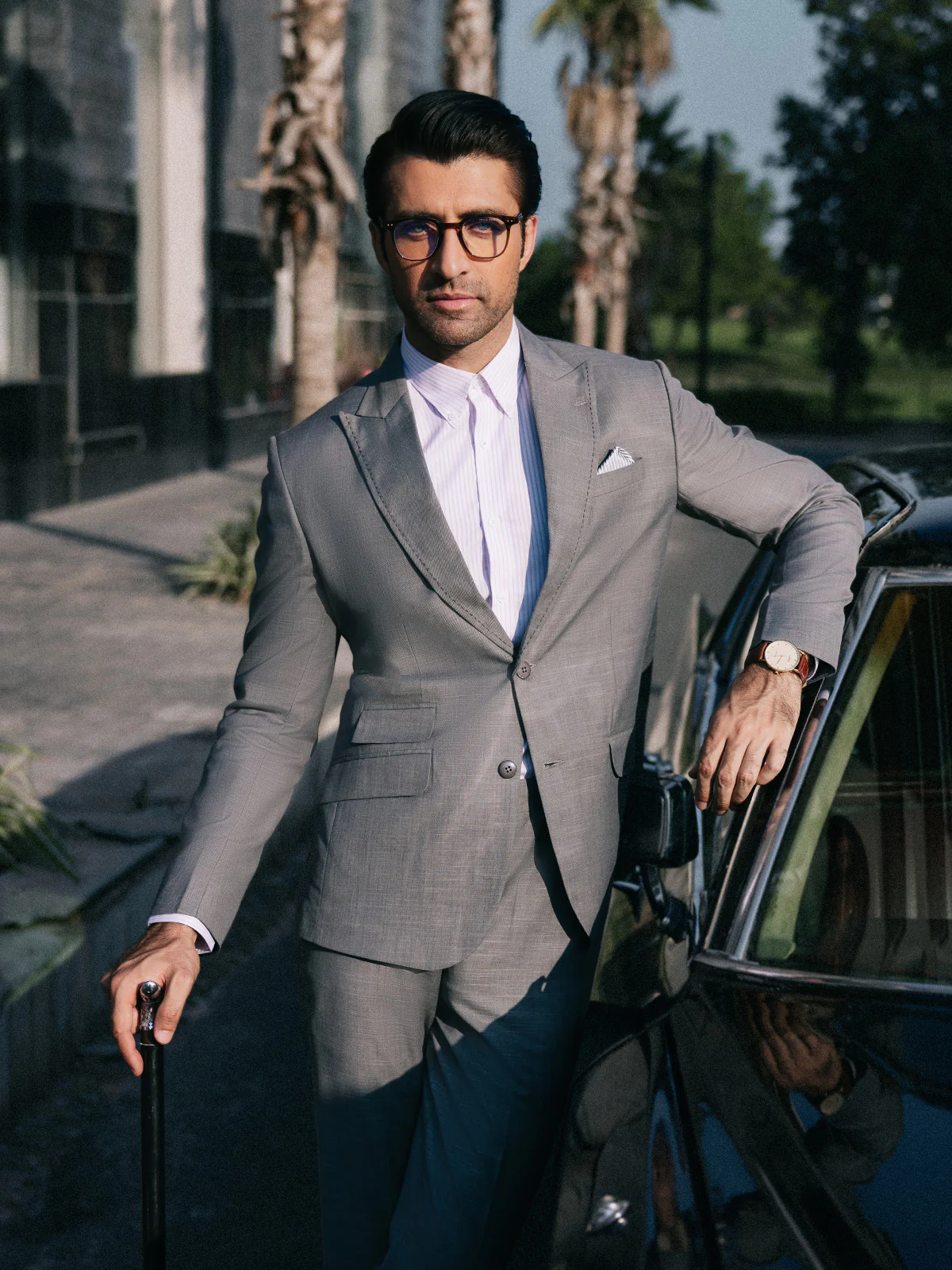 Men's Grey Coat Pant - EMTCP23-6847 - Image 5