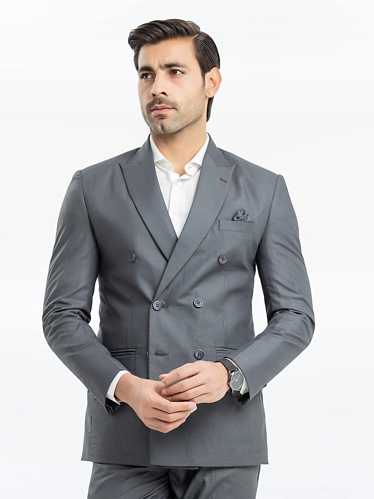 Men's Grey Coat Pant - EMTCP23-6854 - Image 2