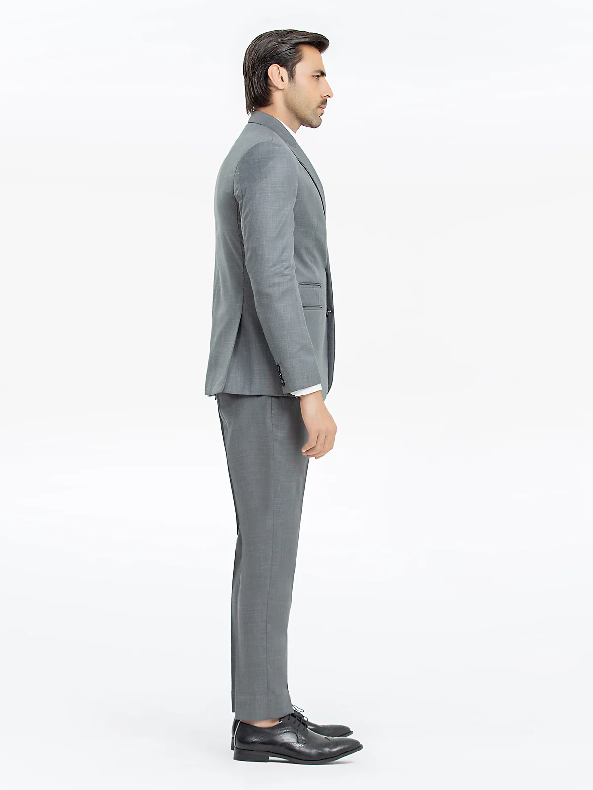 Men's Grey Coat Pant - EMTCP23-6855 - Image 4