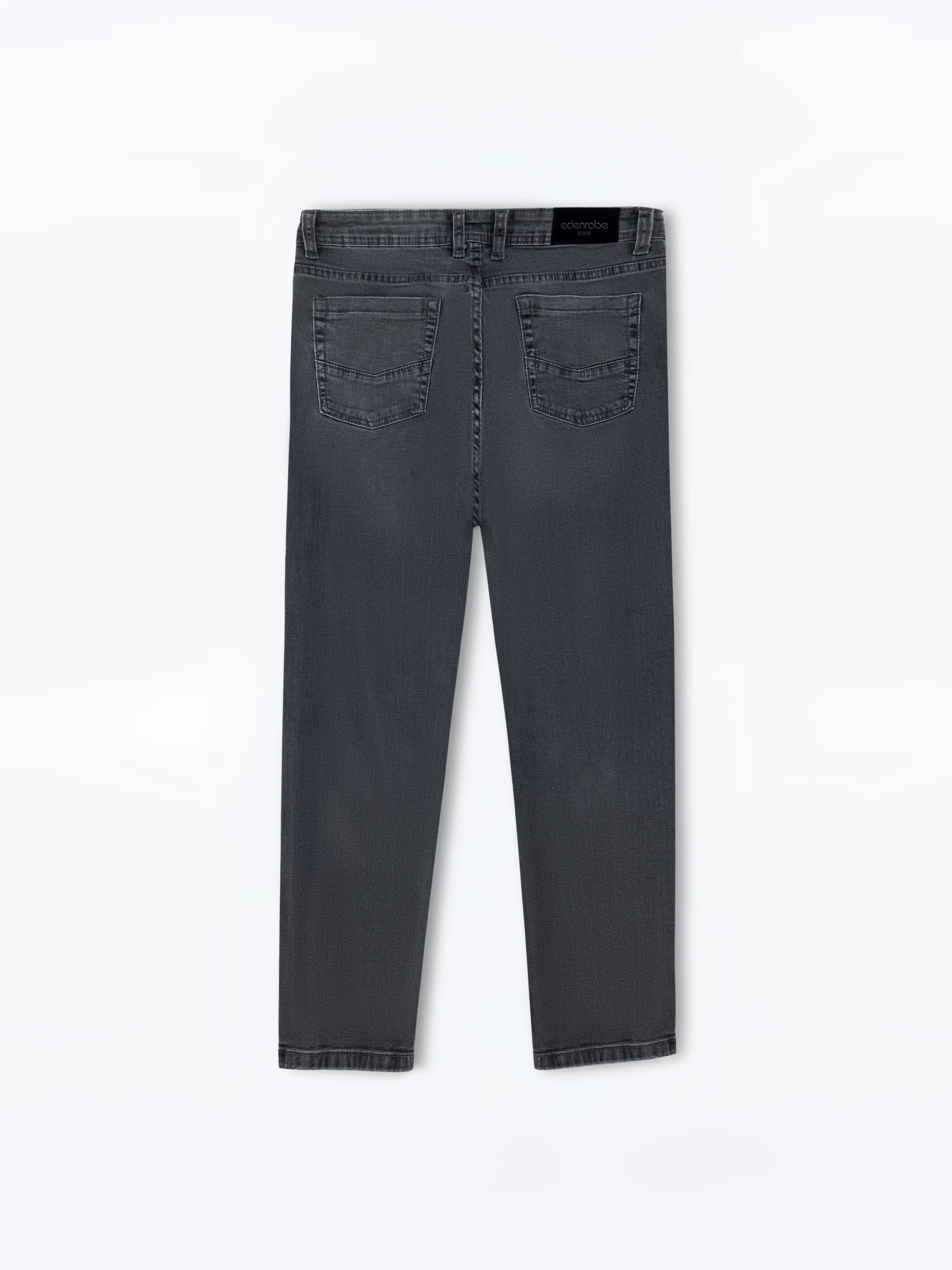 Men's Grey Denim Pant - EMBPD24-017 - Image 3