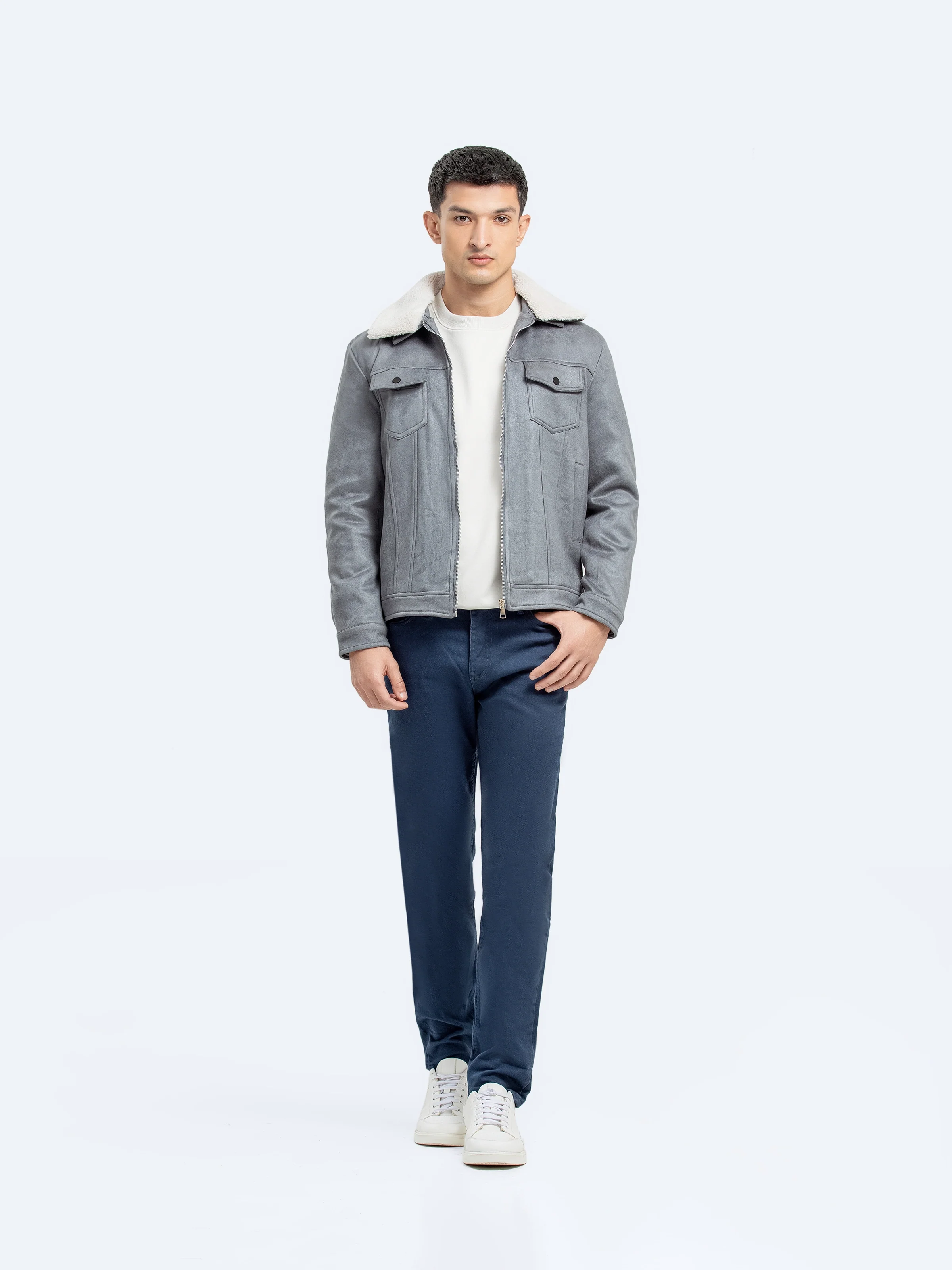 Men's Grey Jacket - EMTJ24-016 - Image 2