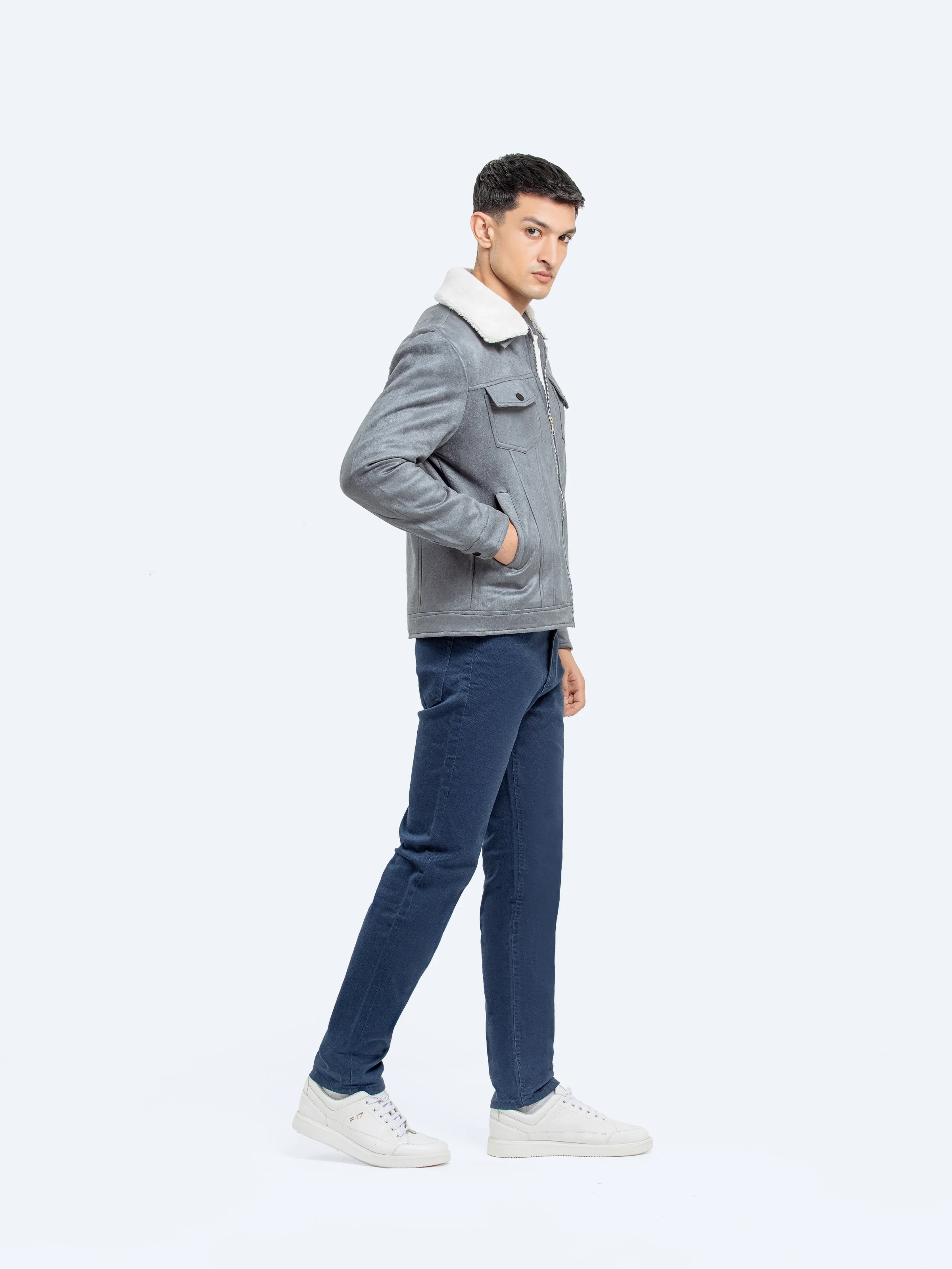 Men's Grey Jacket - EMTJ24-016 - Image 5