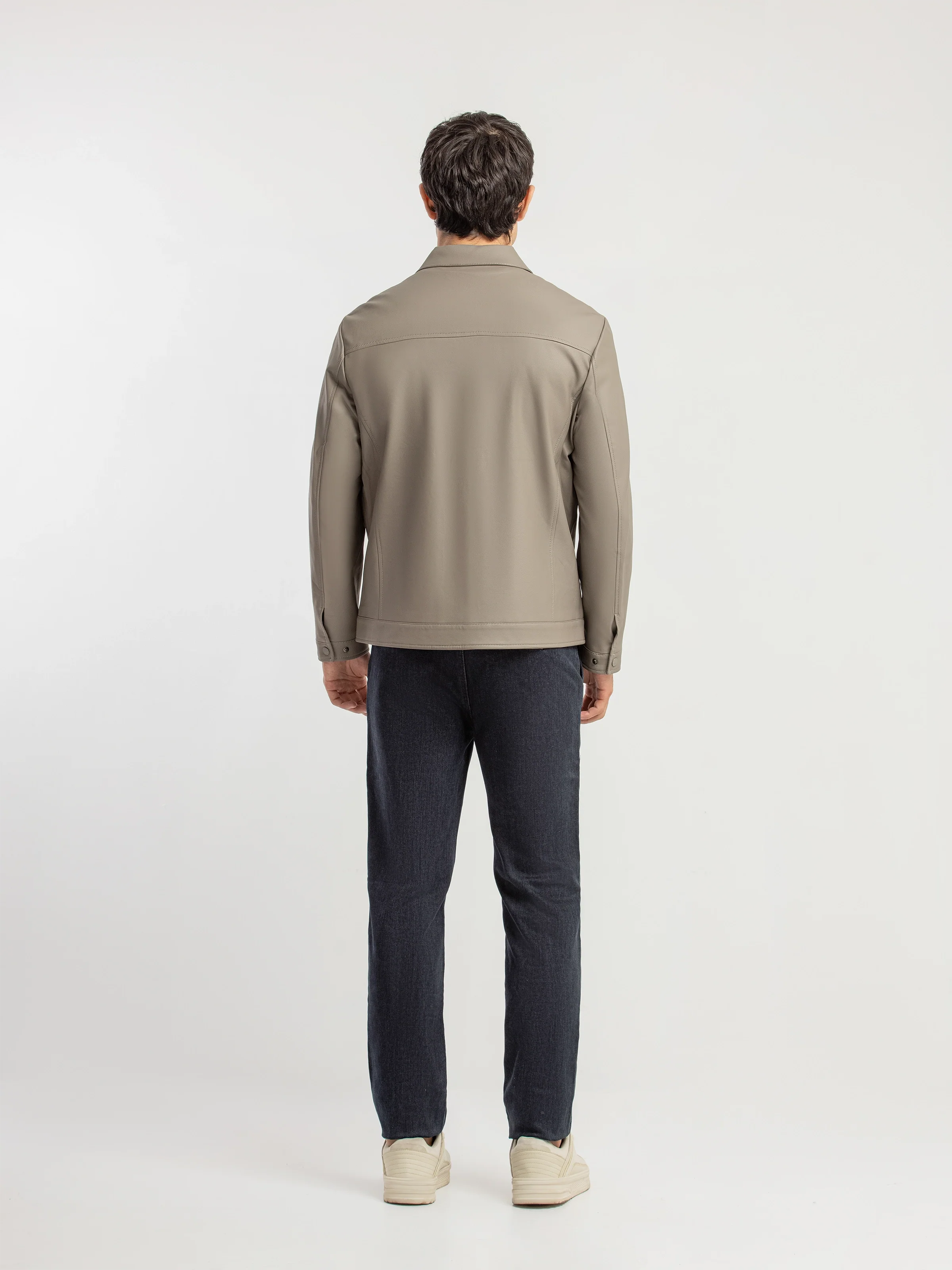 Men's Grey Jacket - EMTJ5-008 - Image 5