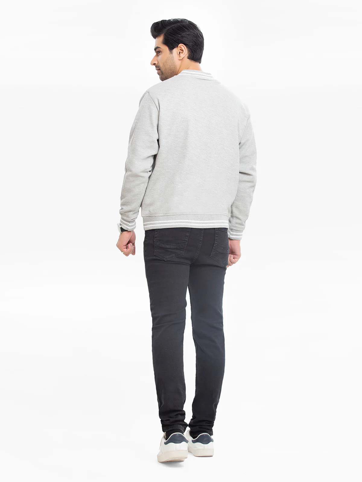 Men's Grey Jacket - EMTJK23-004 - Image 5
