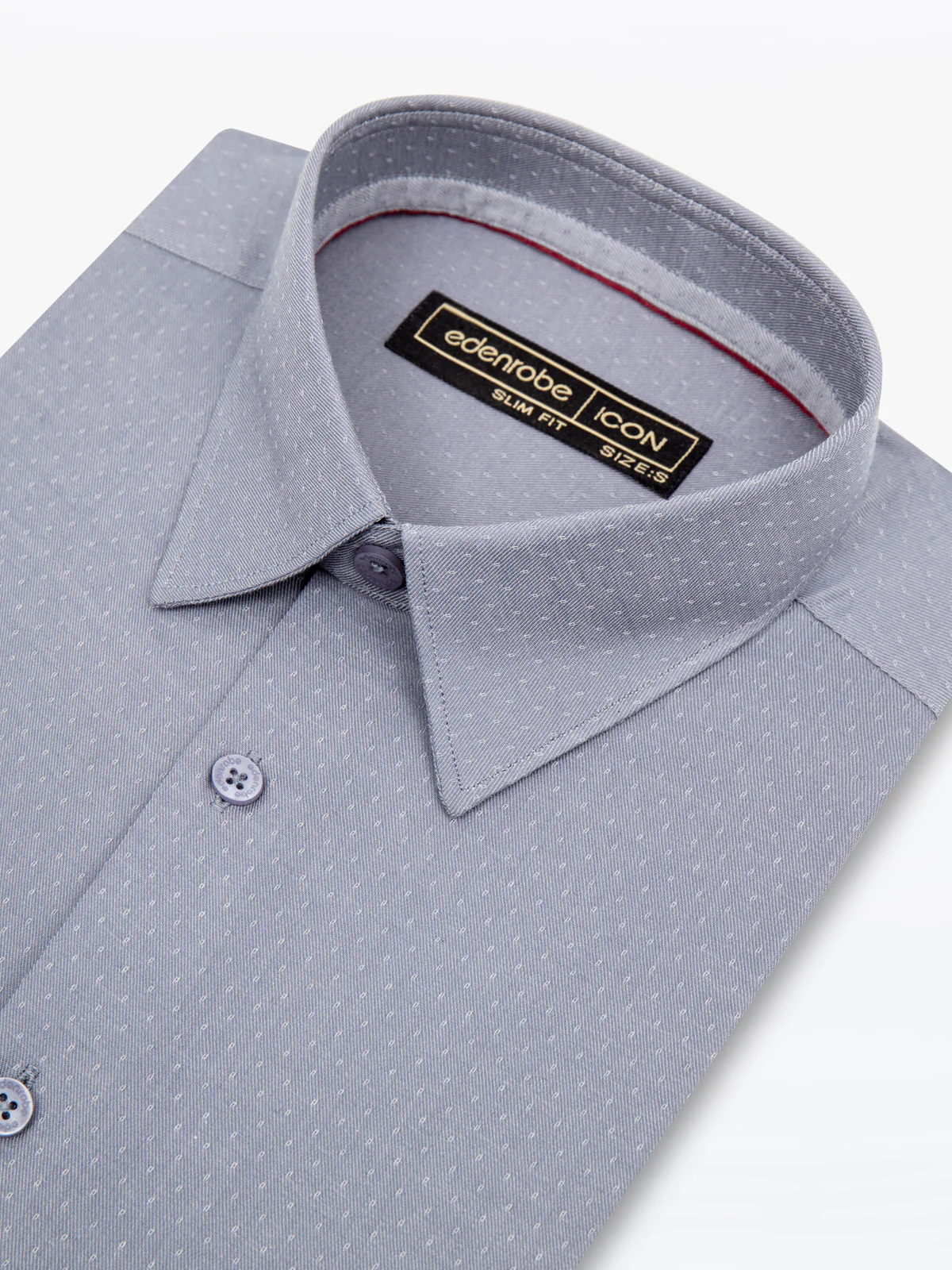 Men's Grey Shirt - EMTSI23-50679 - Image 2