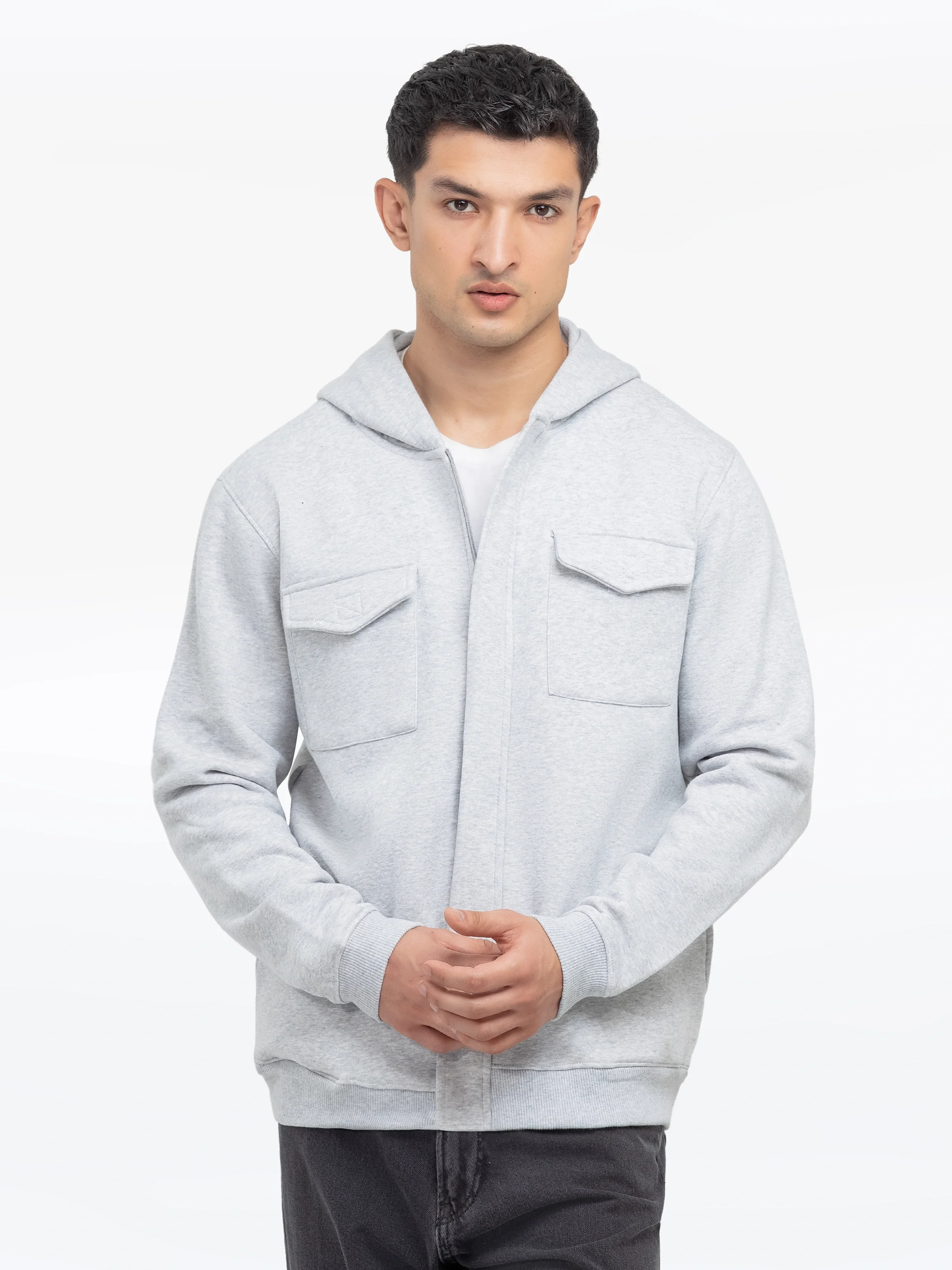 Men's Grey Jacket - EMTJK24-007 - Image 2