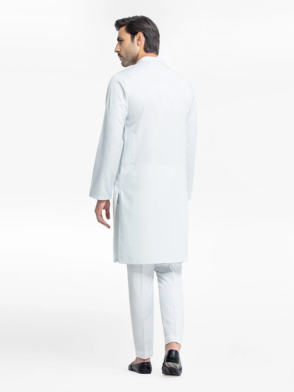 Men's Blue Kurta - EMTK24-99443 - Image 5