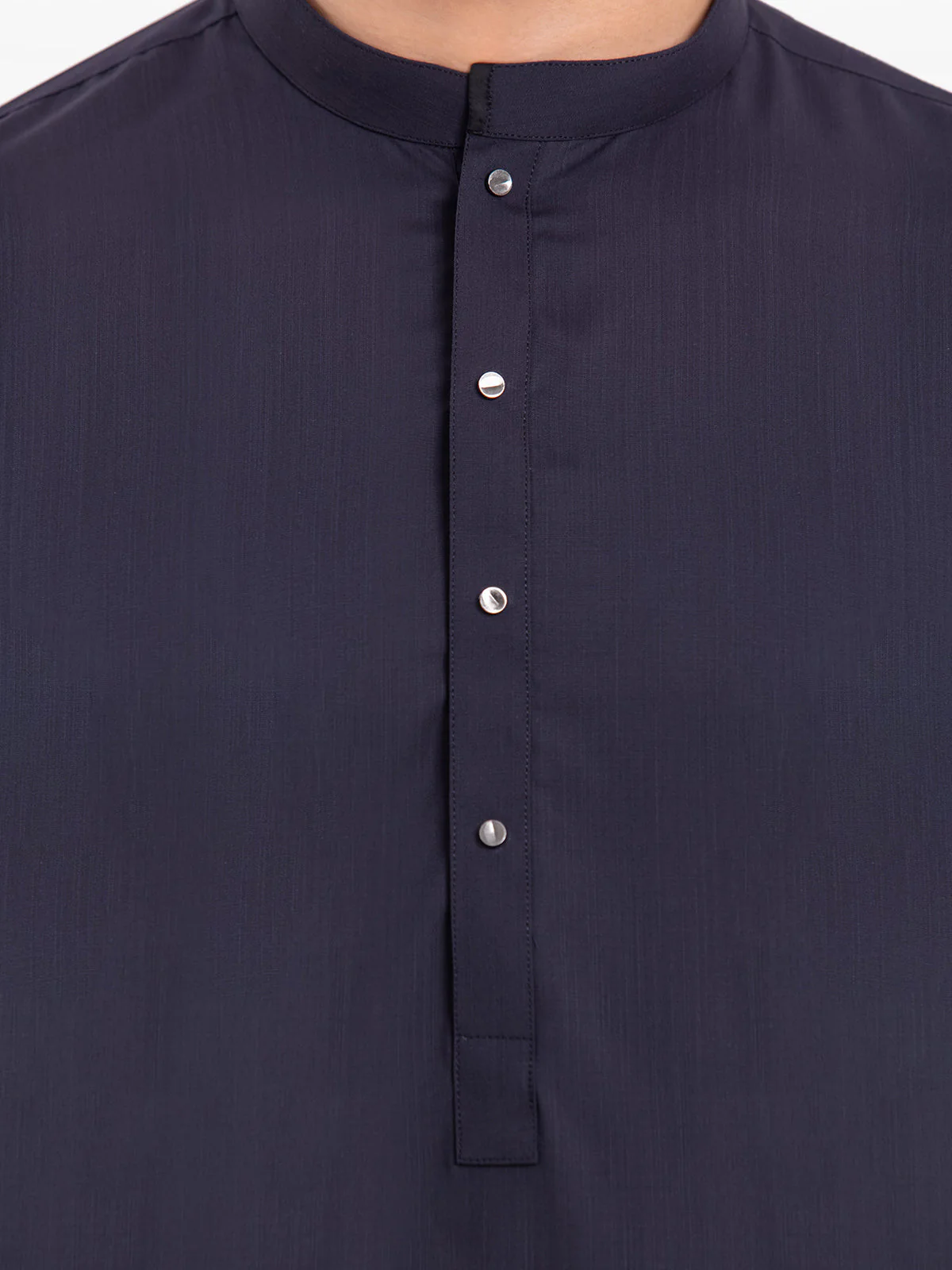 Men's Iron Grey Kurta Pajama - EMTKPT24-027 - Image 4