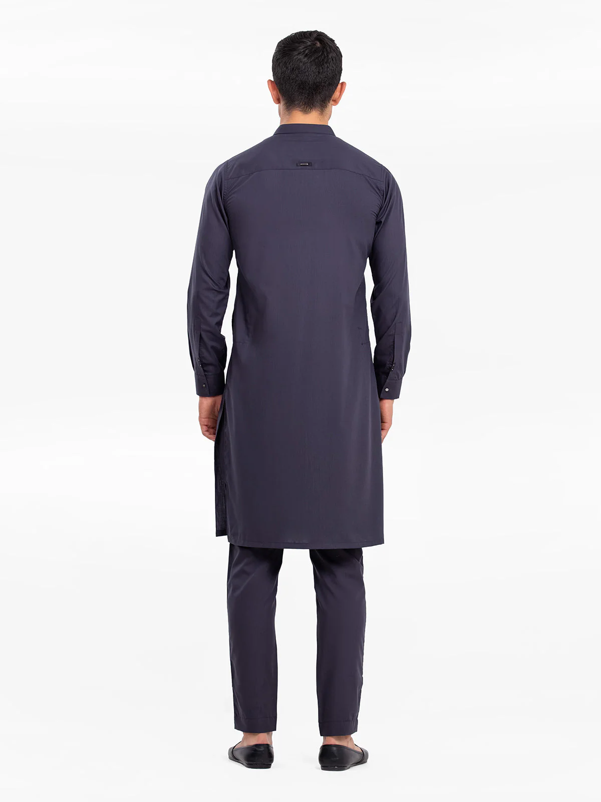 Men's Iron Grey Kurta Pajama - EMTKPT24-027 - Image 5