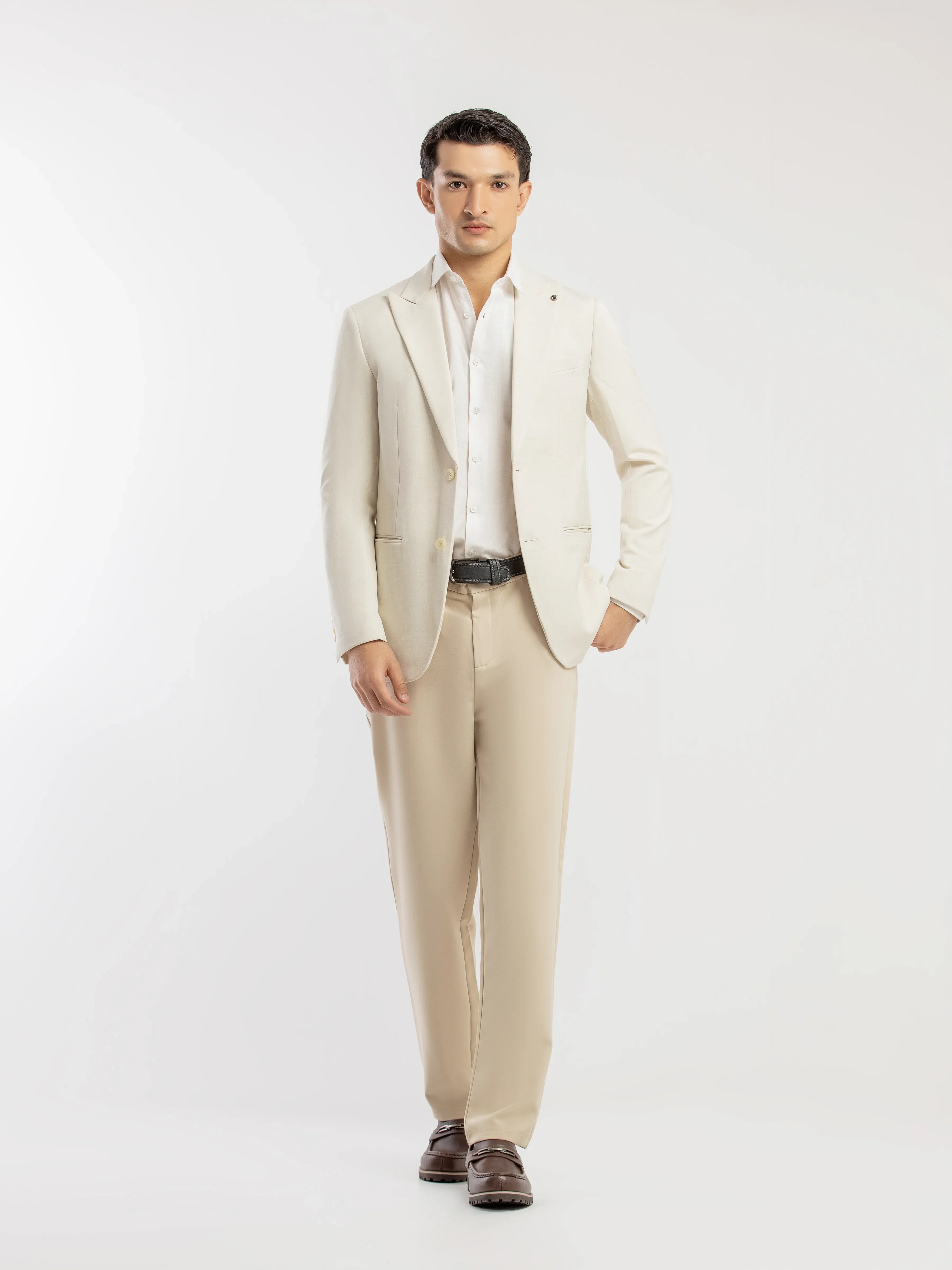 Men's Ivory Blazer - EMTB5-6895 - Image 2