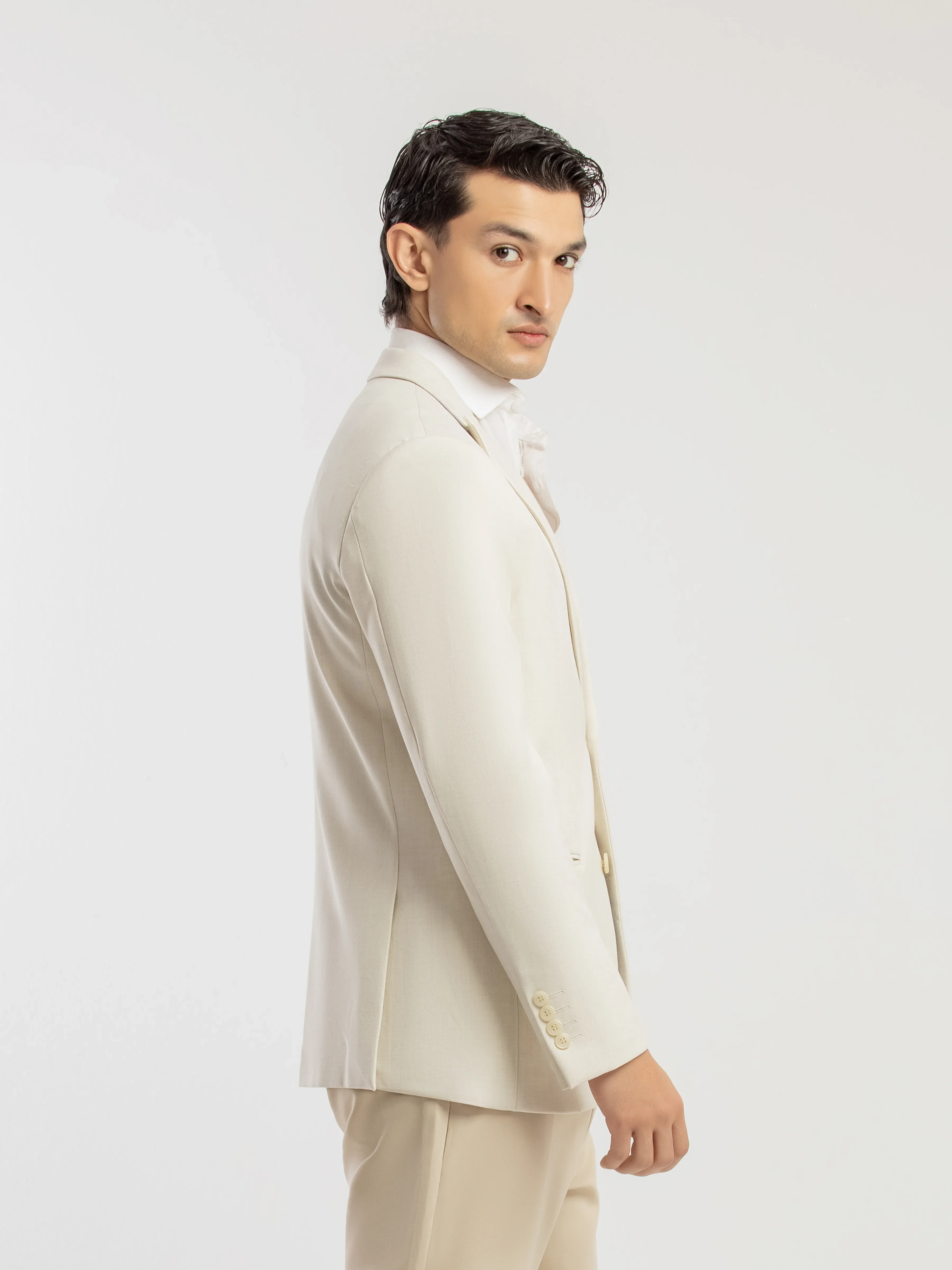 Men's Ivory Blazer - EMTB5-6895 - Image 4
