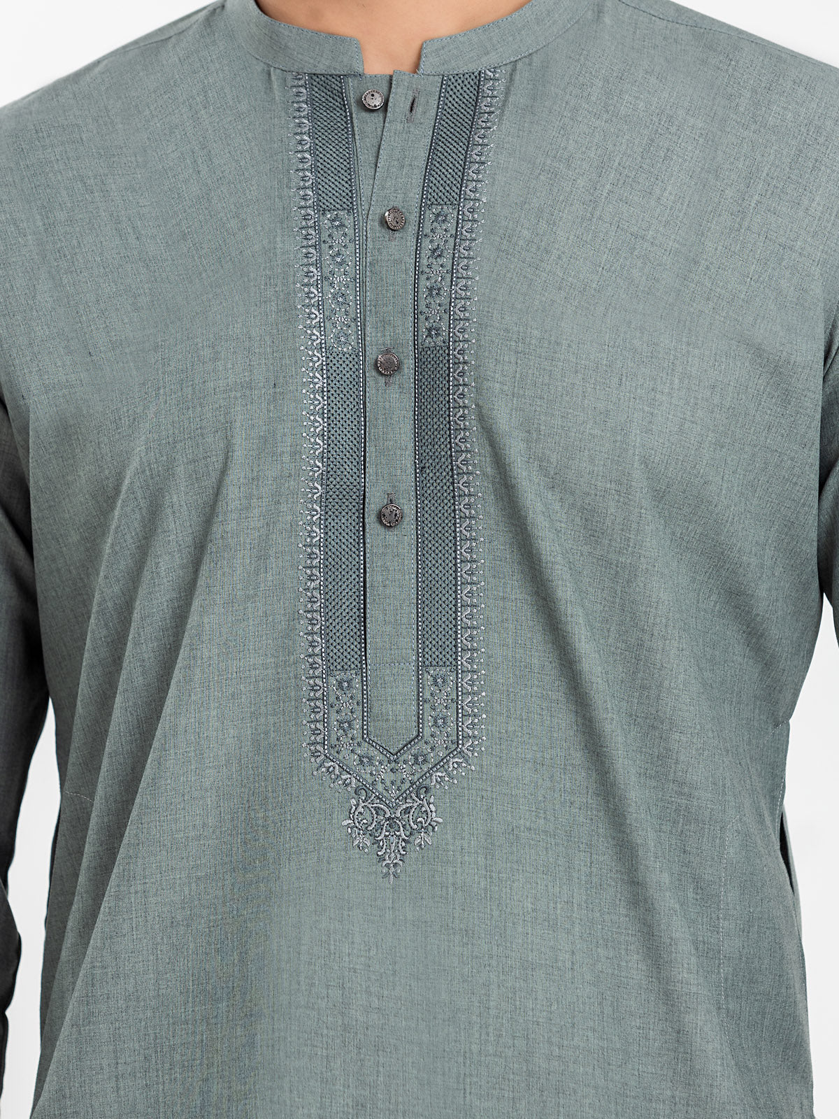 Men's  Shalwar Kameez - EMTKS24S-41125 - Image 3