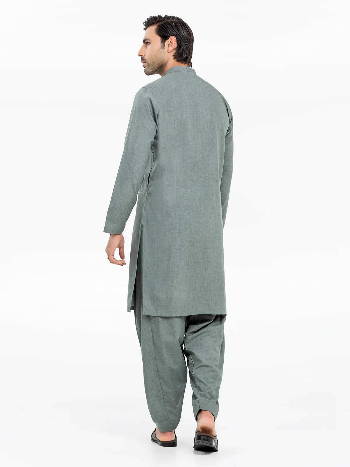 Men's  Shalwar Kameez - EMTKS24S-41125 - Image 4